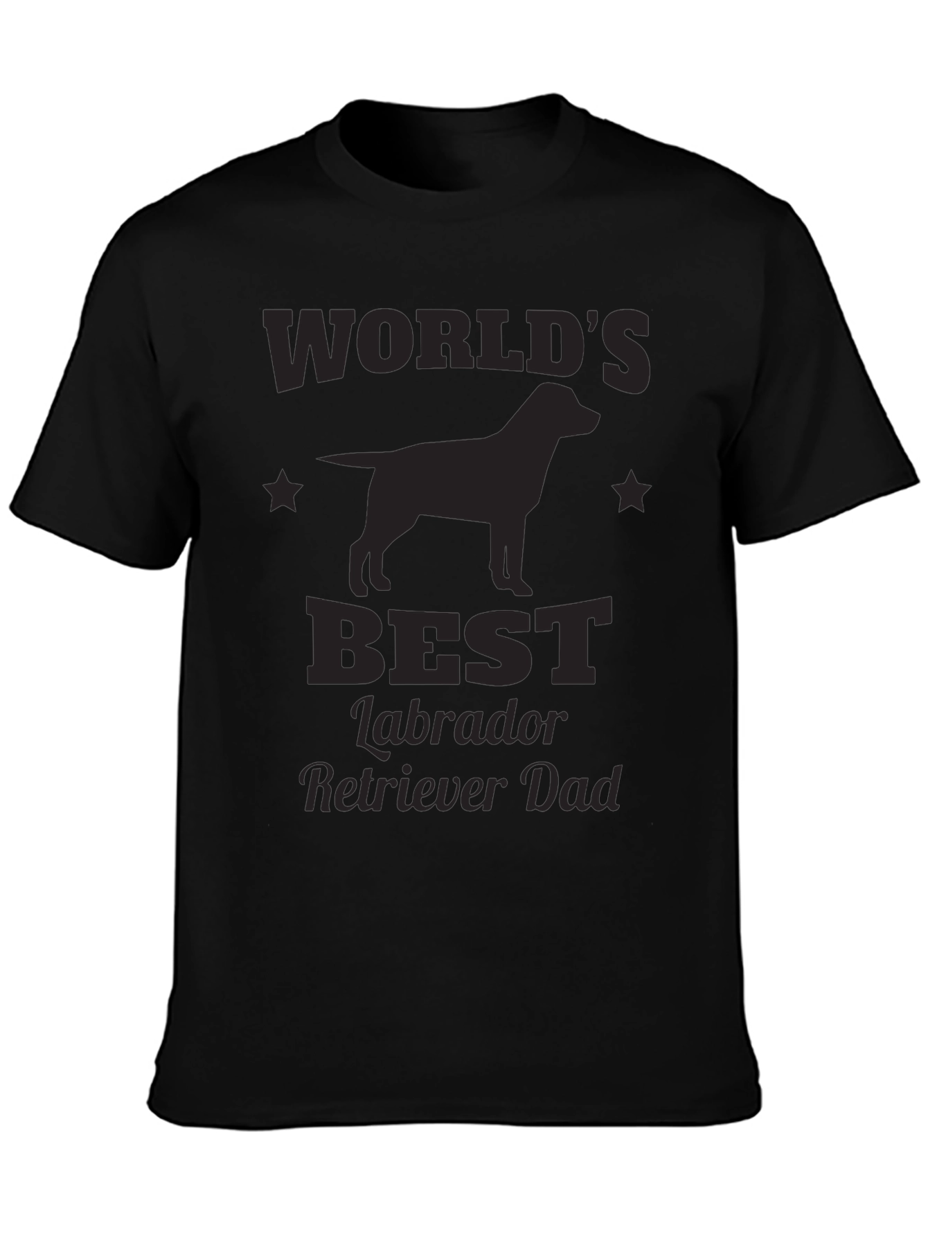 Worlds Best Labrador Retriever Dad T-Shirt