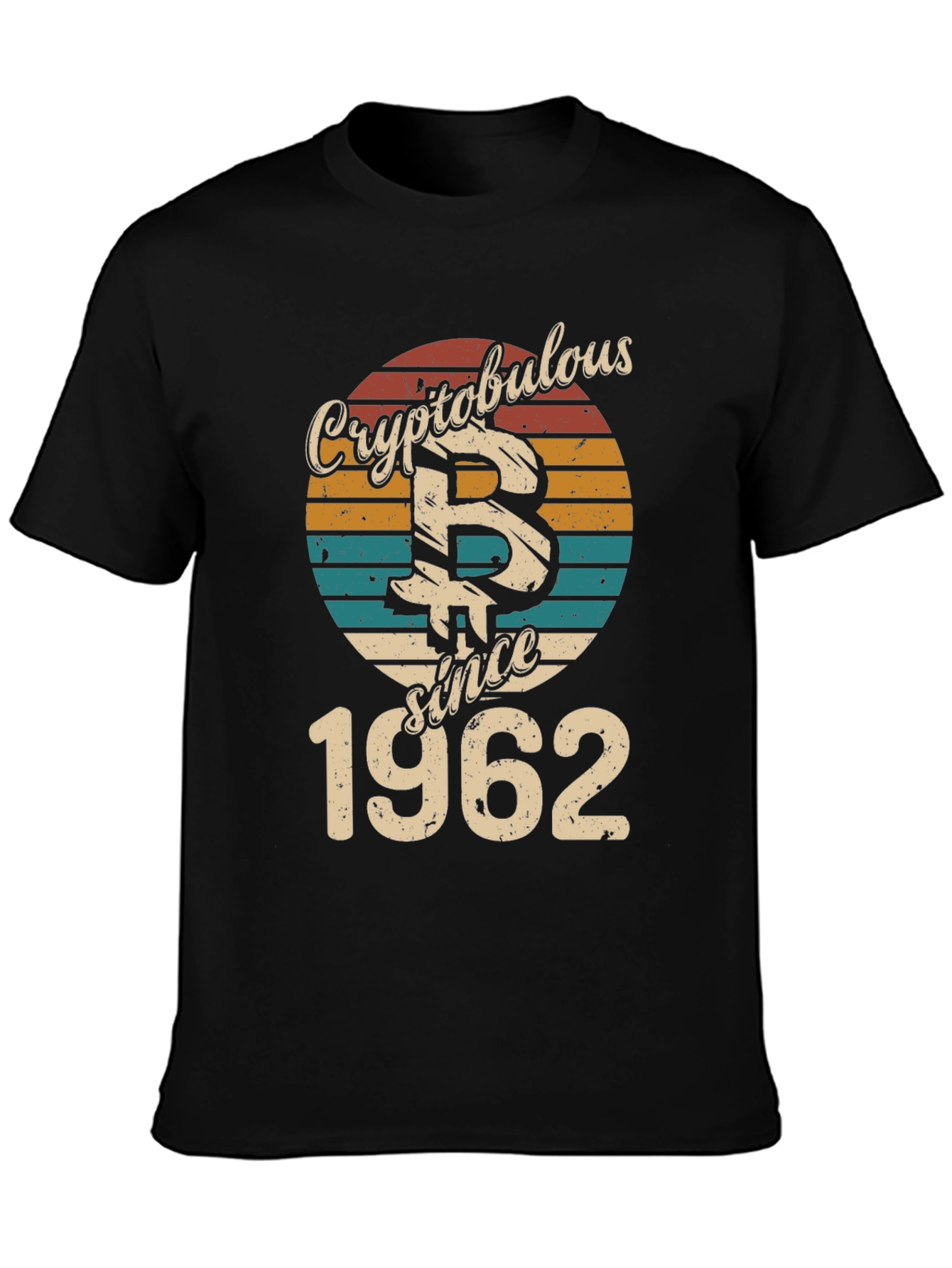 Cryptobulous Since 1962 Bitcoin T-Shirt