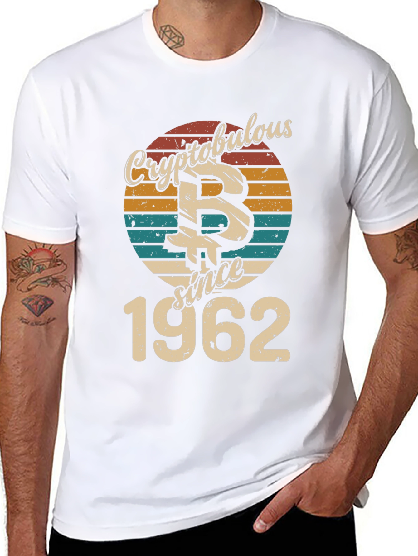 Cryptobulous Since 1962 Bitcoin T-Shirt