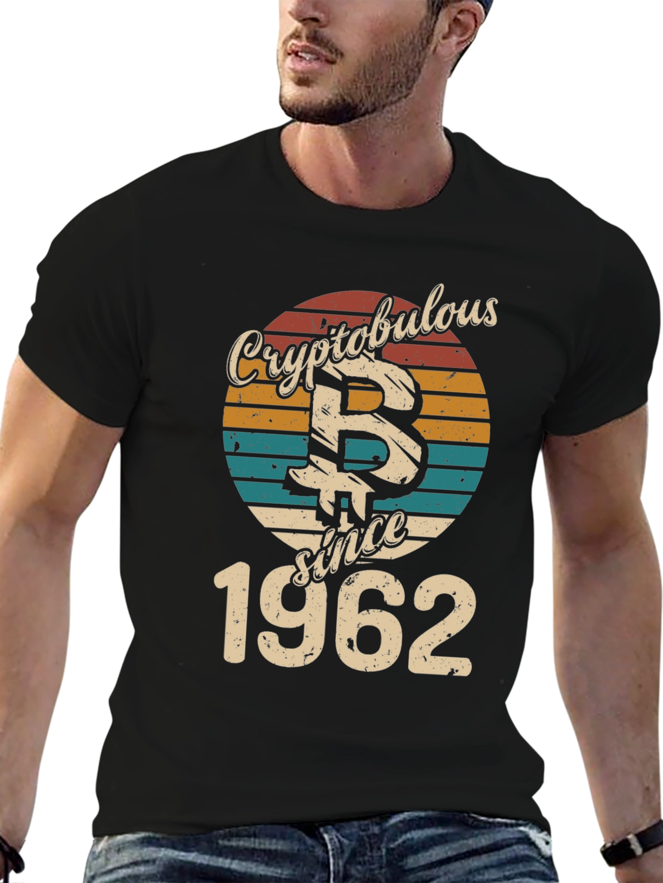 Cryptobulous Since 1962 Bitcoin T-Shirt