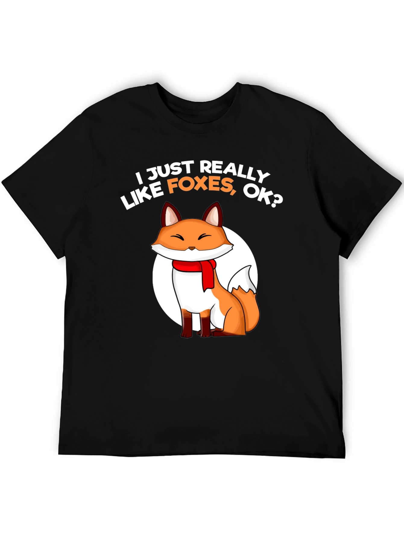 I Like Foxes T-Shirt Cute Animal Tee