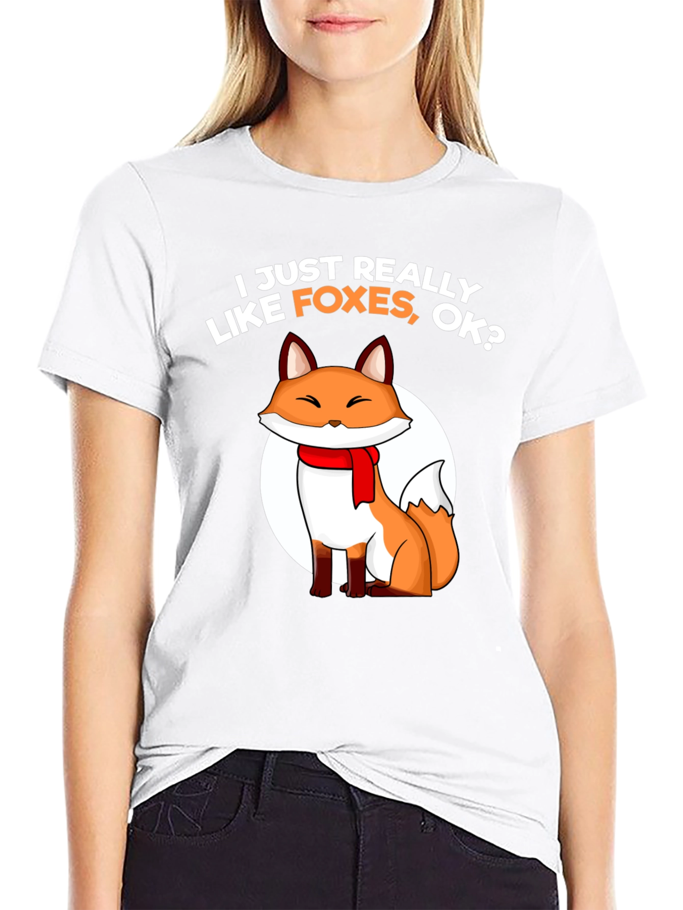 I Like Foxes T-Shirt Cute Animal Tee