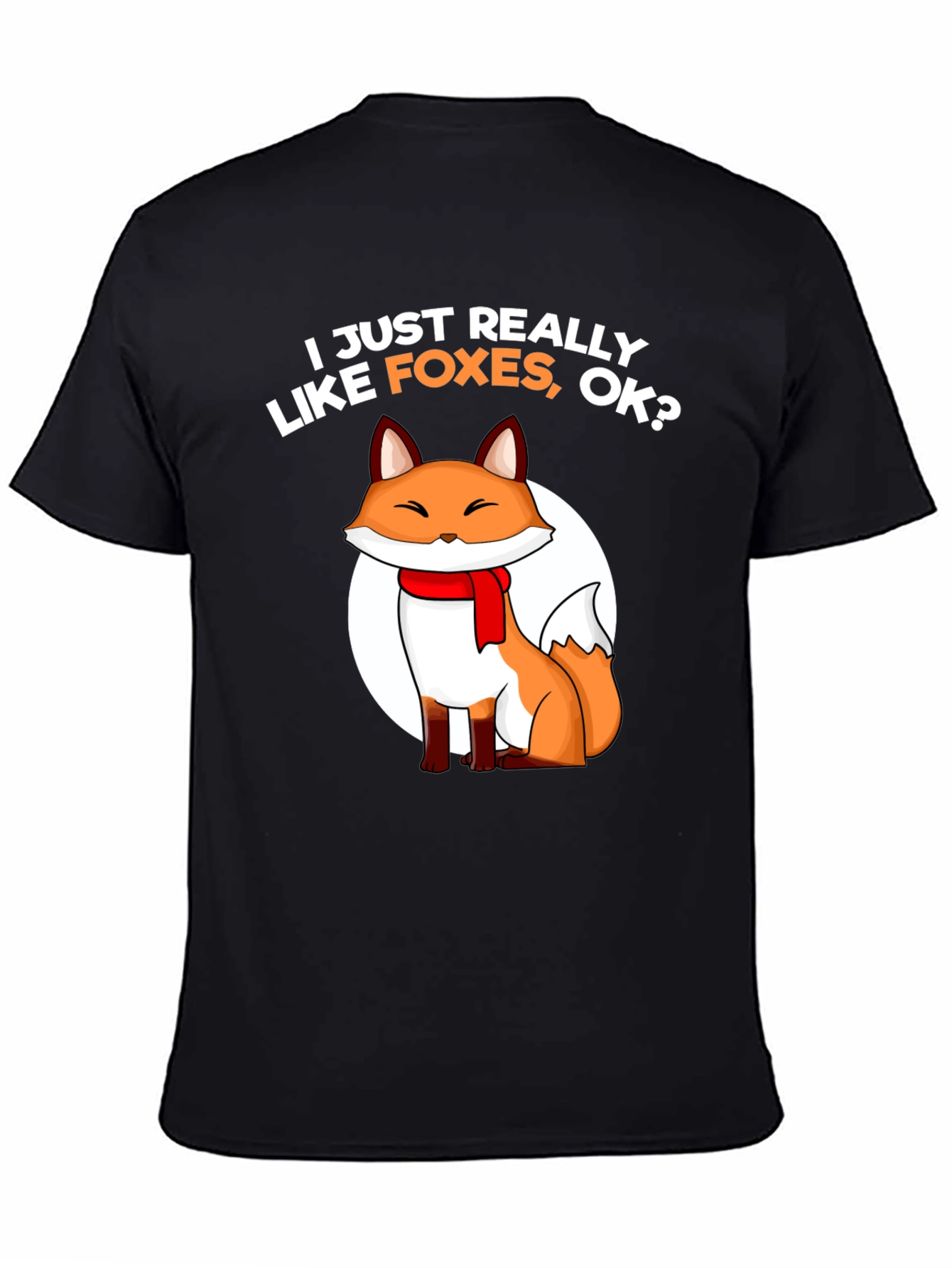 I Like Foxes T-Shirt Cute Animal Tee
