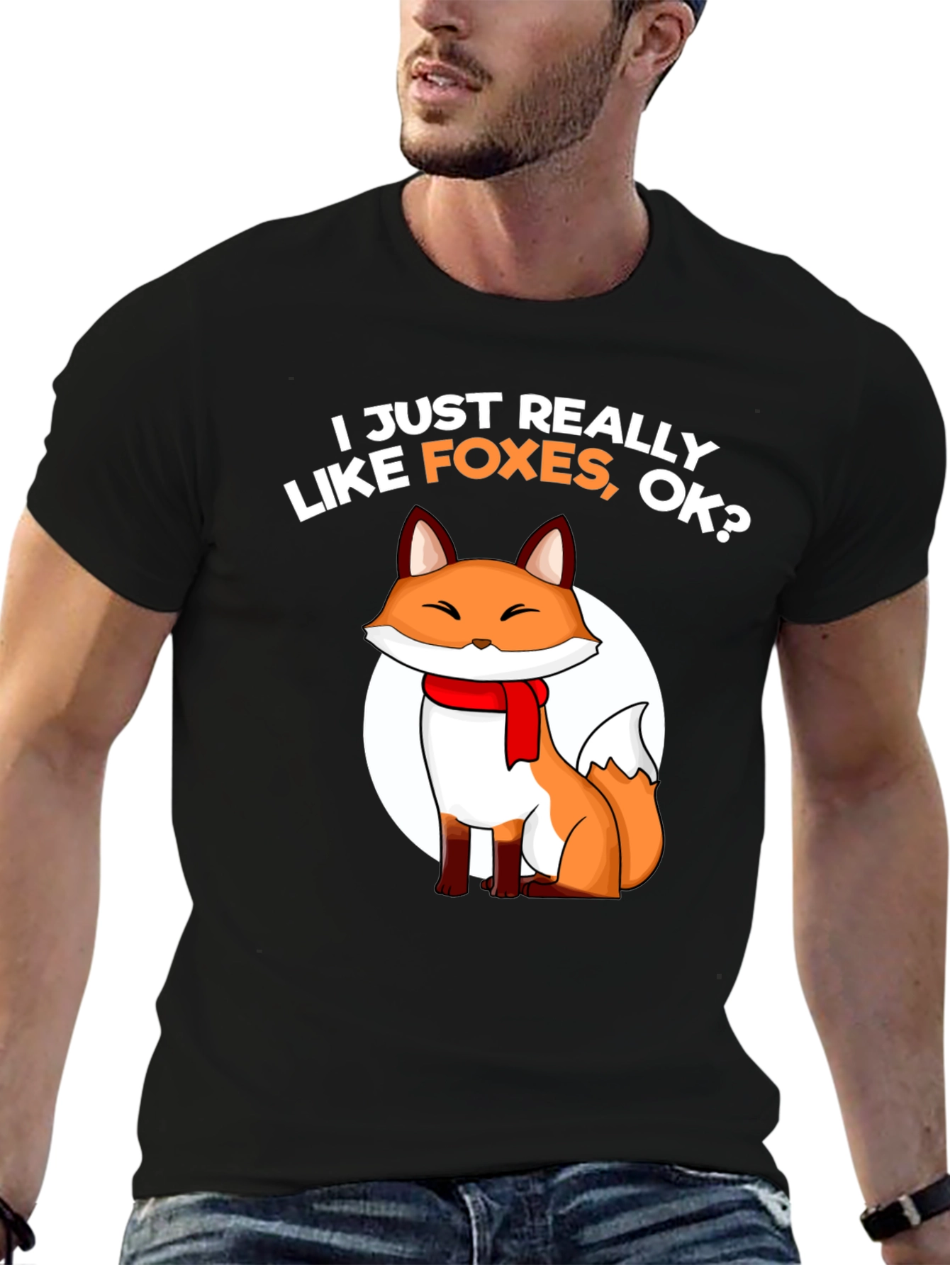 I Like Foxes T-Shirt Cute Animal Tee