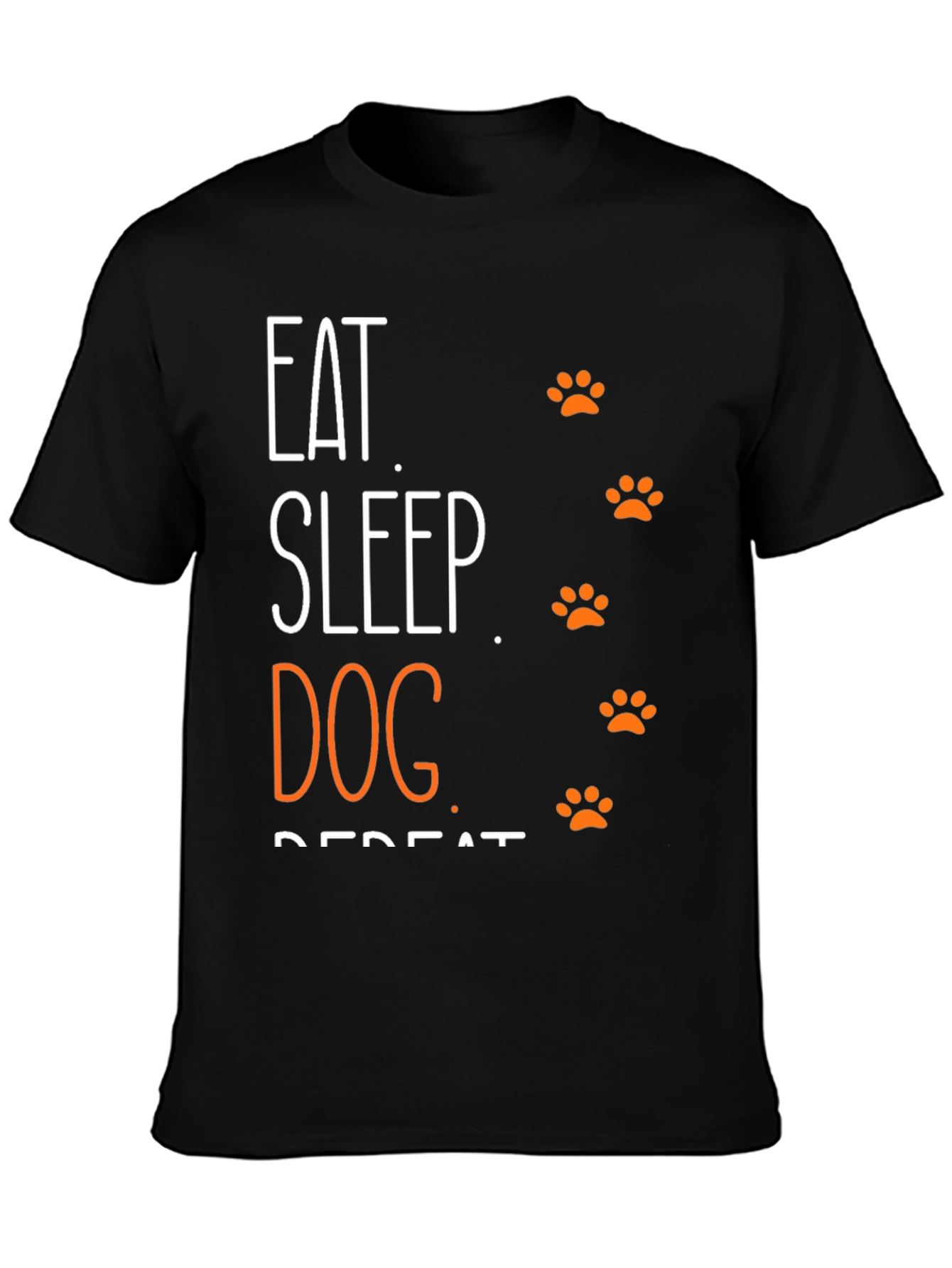 Eat Sleep Dog Repeat Graphic Tee