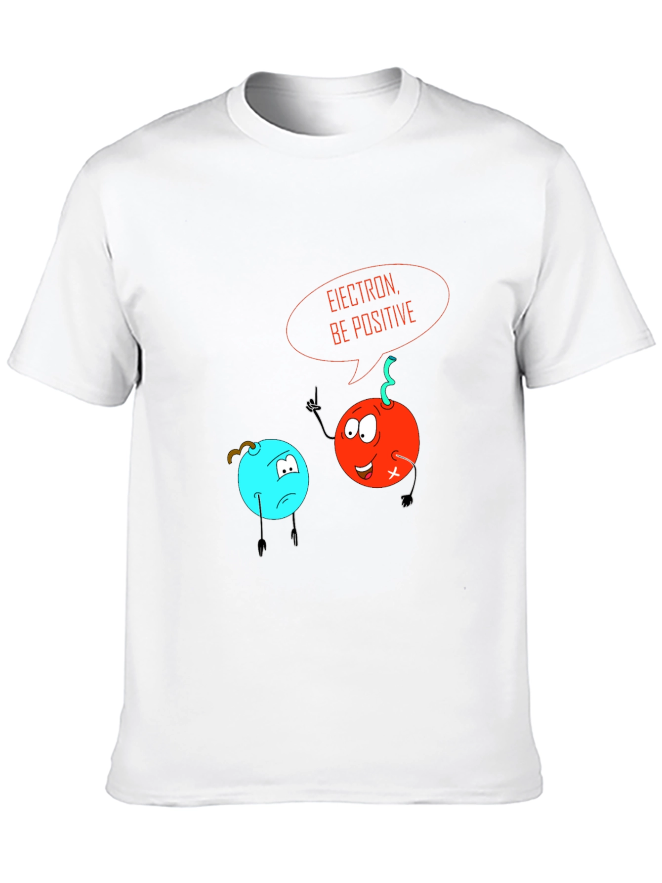 Electron Be Positive Graphic T-Shirt