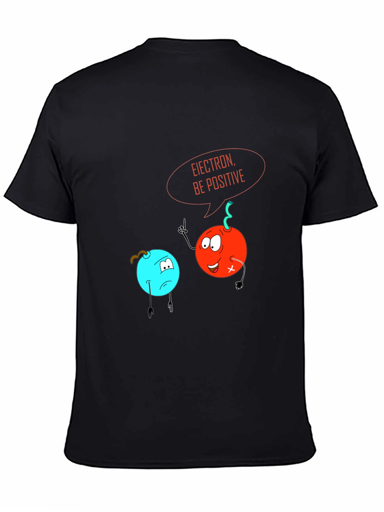 Electron Be Positive Graphic T-Shirt