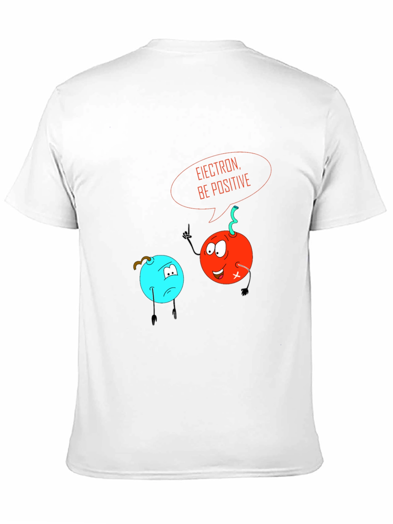 Electron Be Positive Graphic T-Shirt