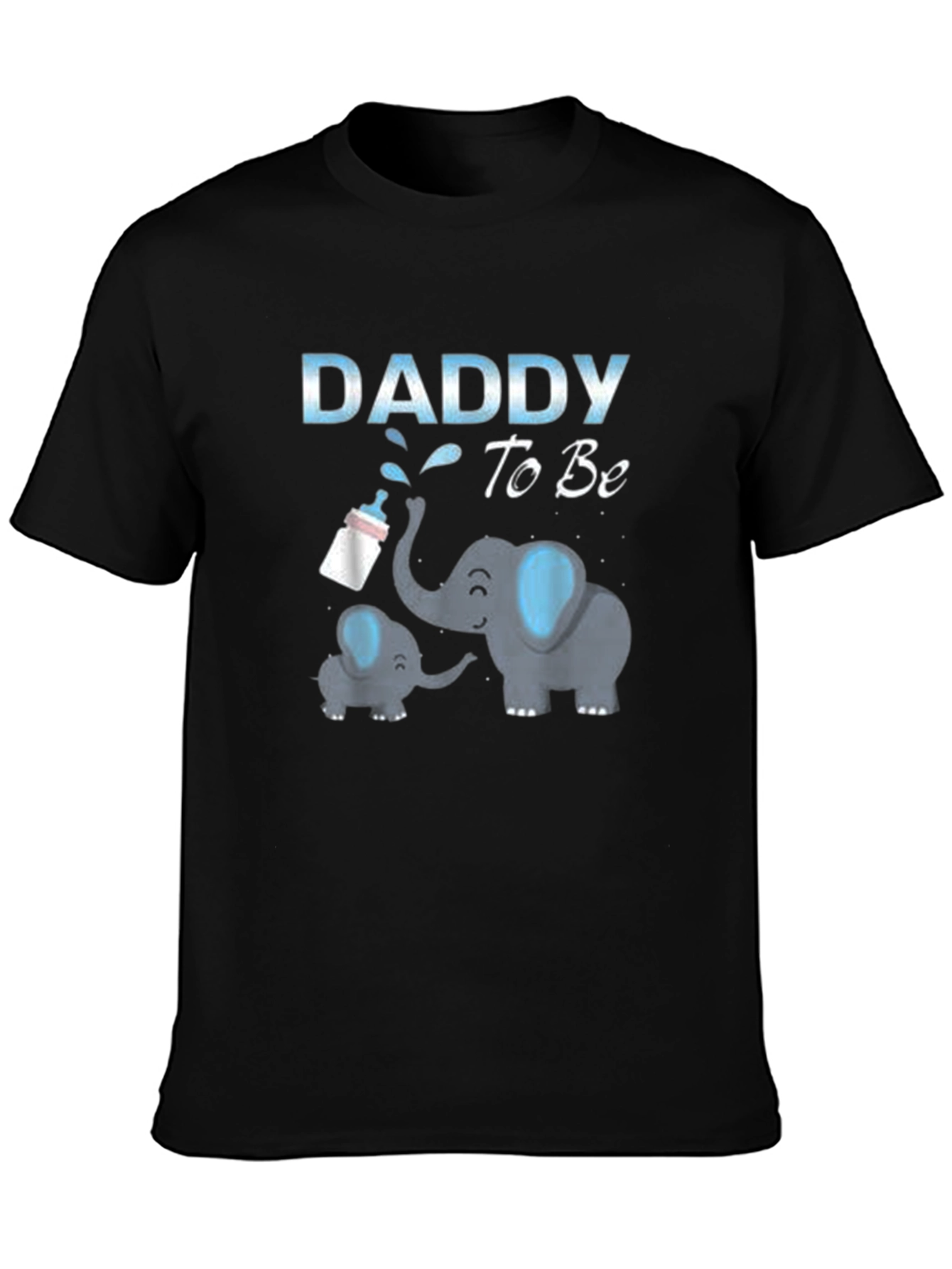 Daddy To Be Elephant Graphic Tee