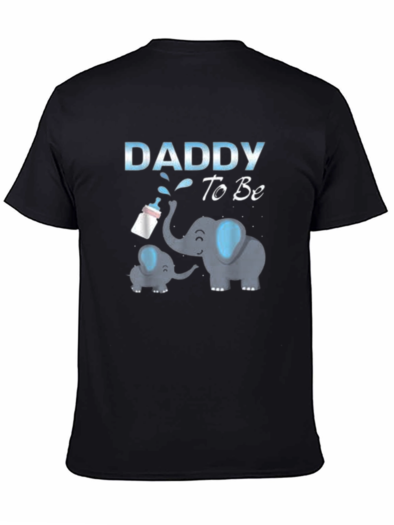Daddy To Be Elephant Graphic Tee