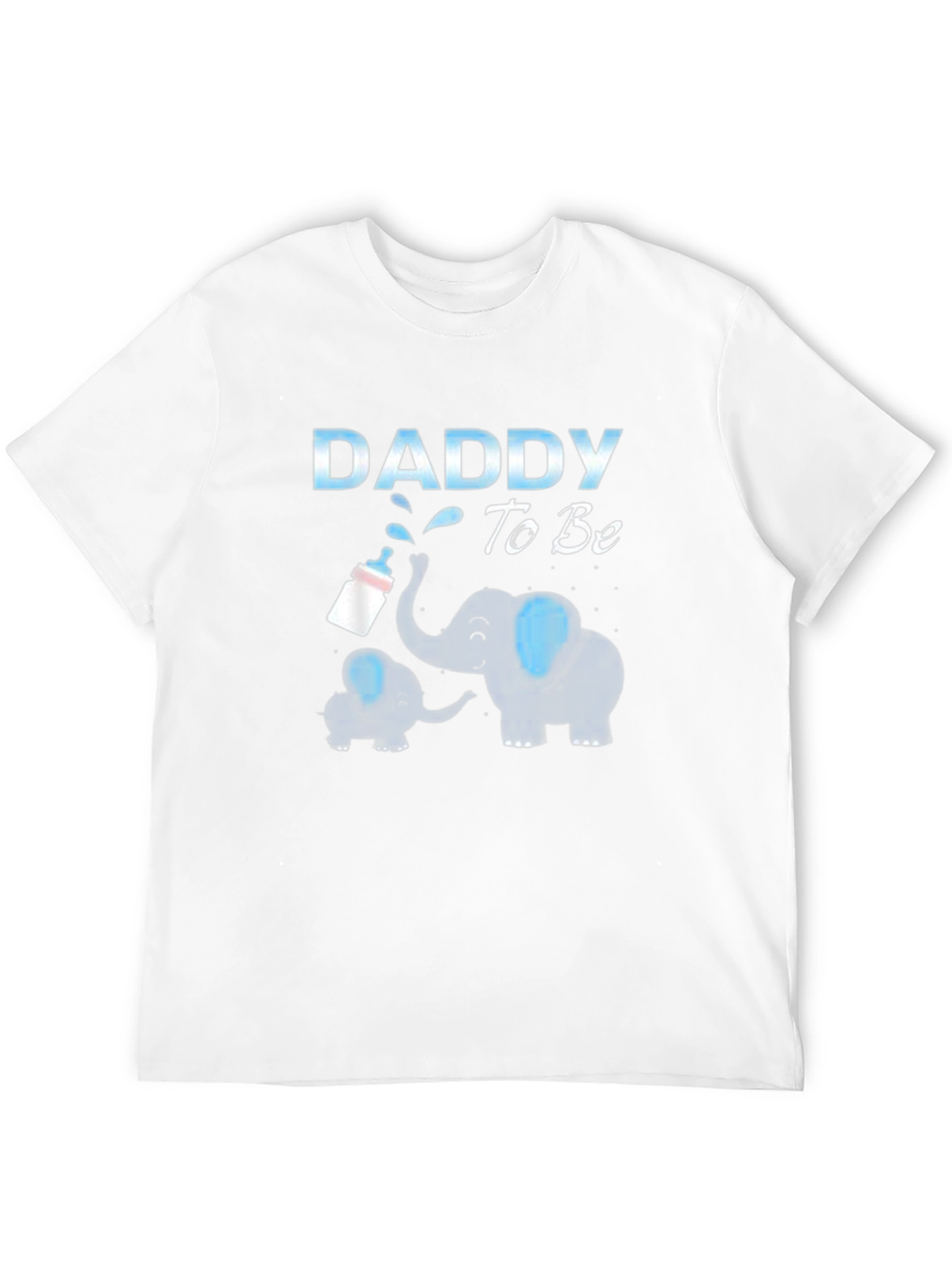 Daddy To Be Elephant Graphic Tee