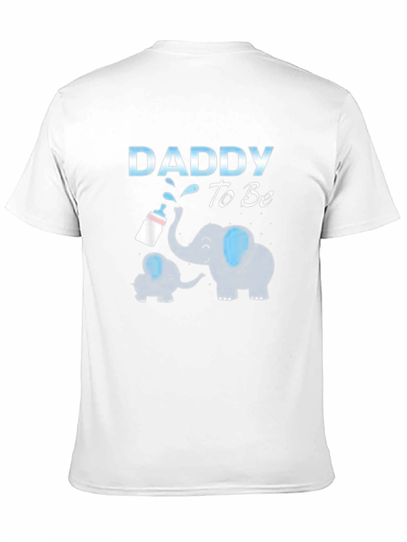 Daddy To Be Elephant Graphic Tee