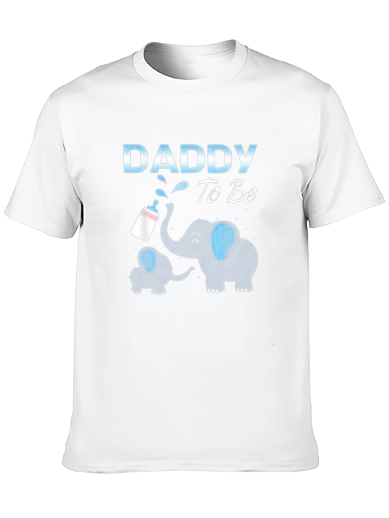 Daddy To Be Elephant Graphic Tee