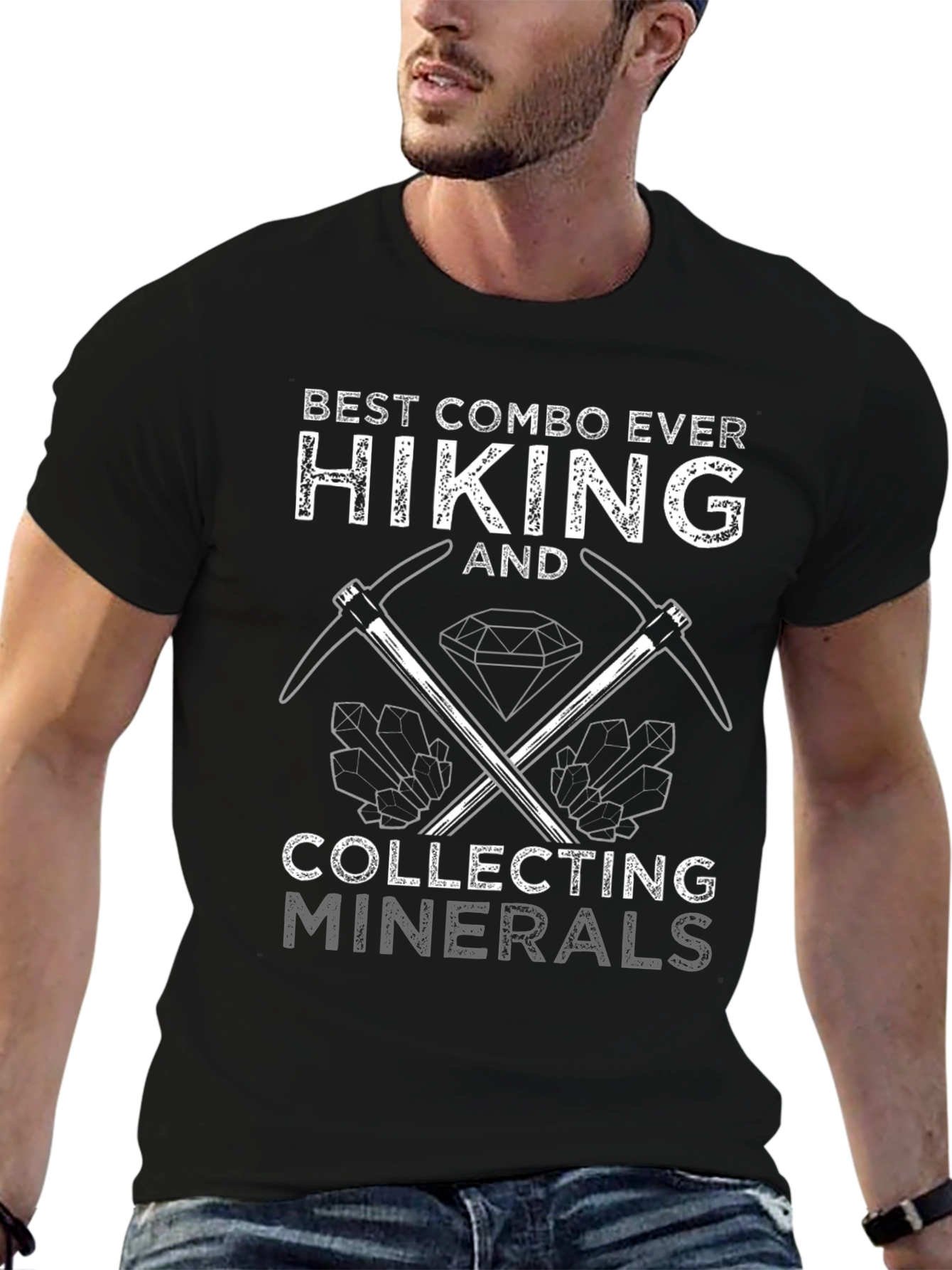 Hiking & Collecting Minerals T-Shirt