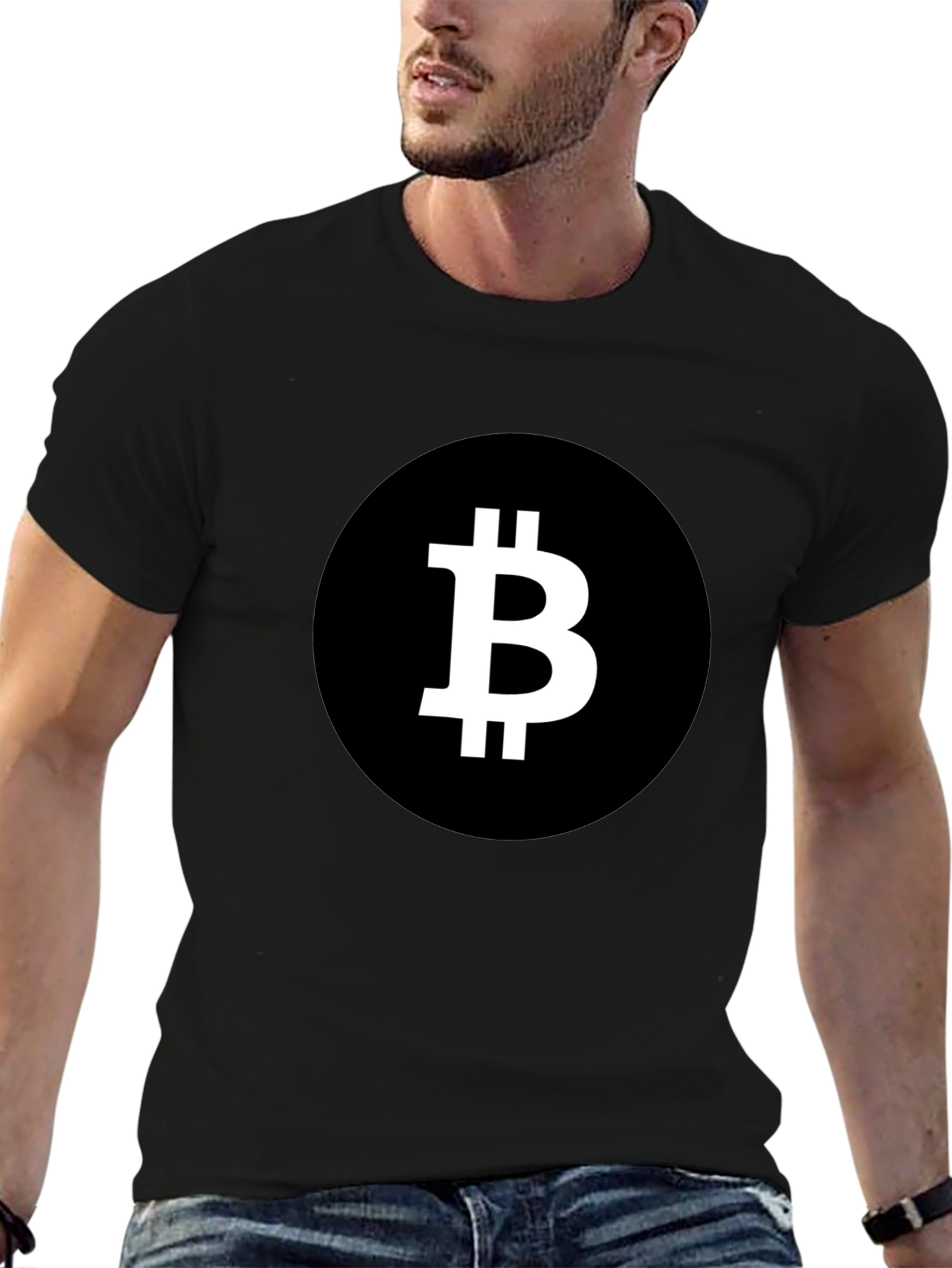 Bitcoin Crypto T-Shirt - Black