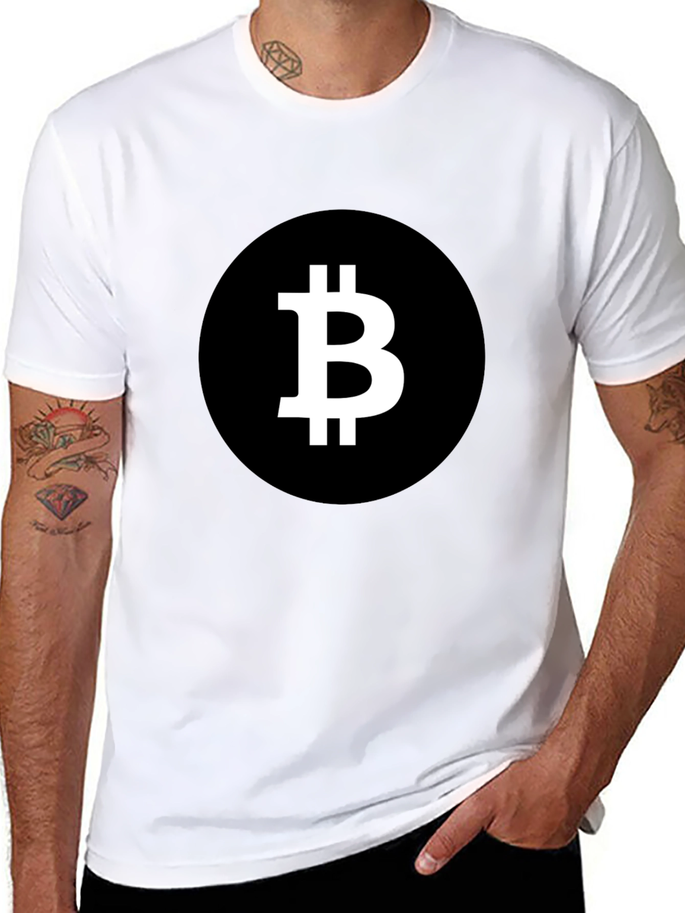 Bitcoin Crypto T-Shirt - Black