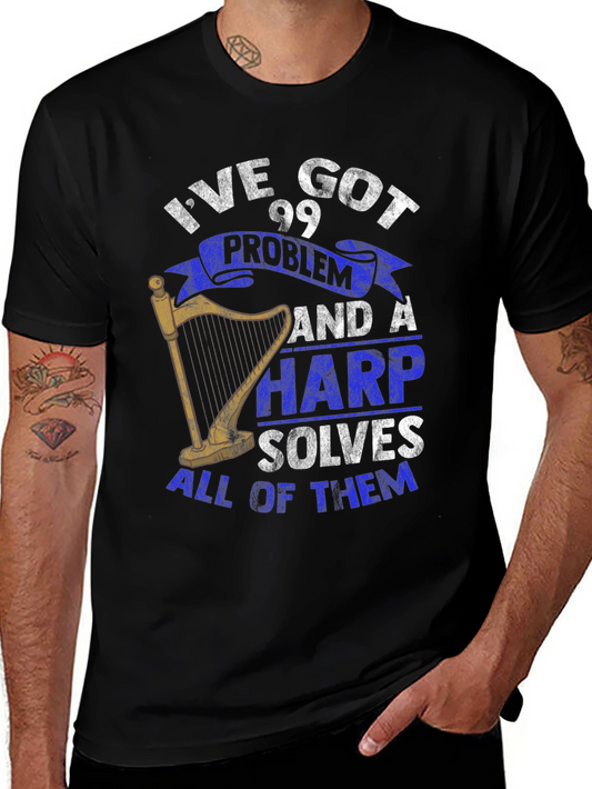 99 Problems Harp T-Shirt