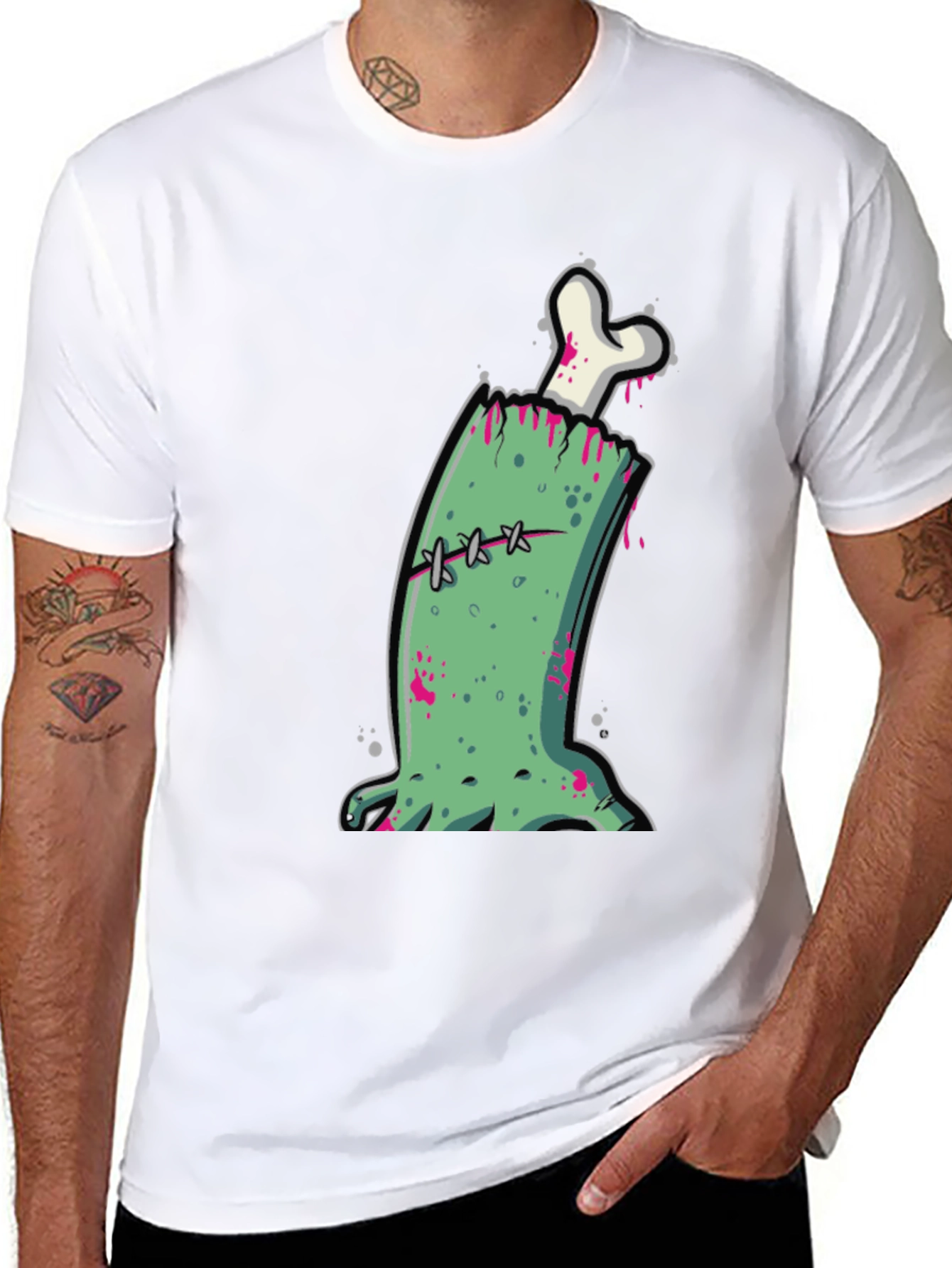 Zombie Arm T-Shirt - Halloween Graphic Tee
