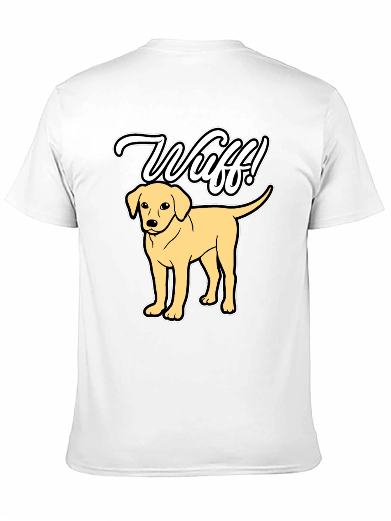 Wuff! Dog T-Shirt Cute Pup Tee