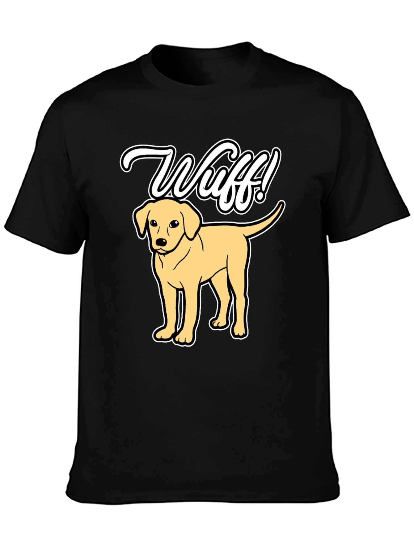 Wuff! Dog T-Shirt Cute Pup Tee