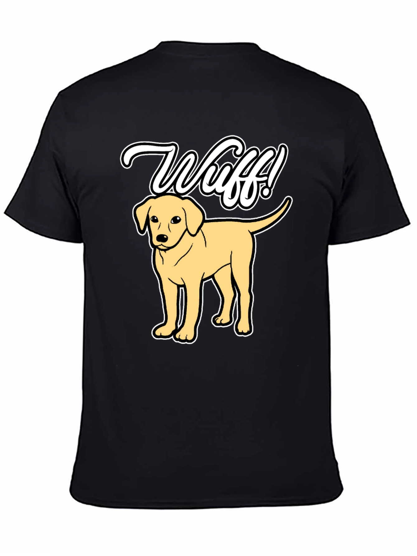 Wuff! Dog T-Shirt Cute Pup Tee