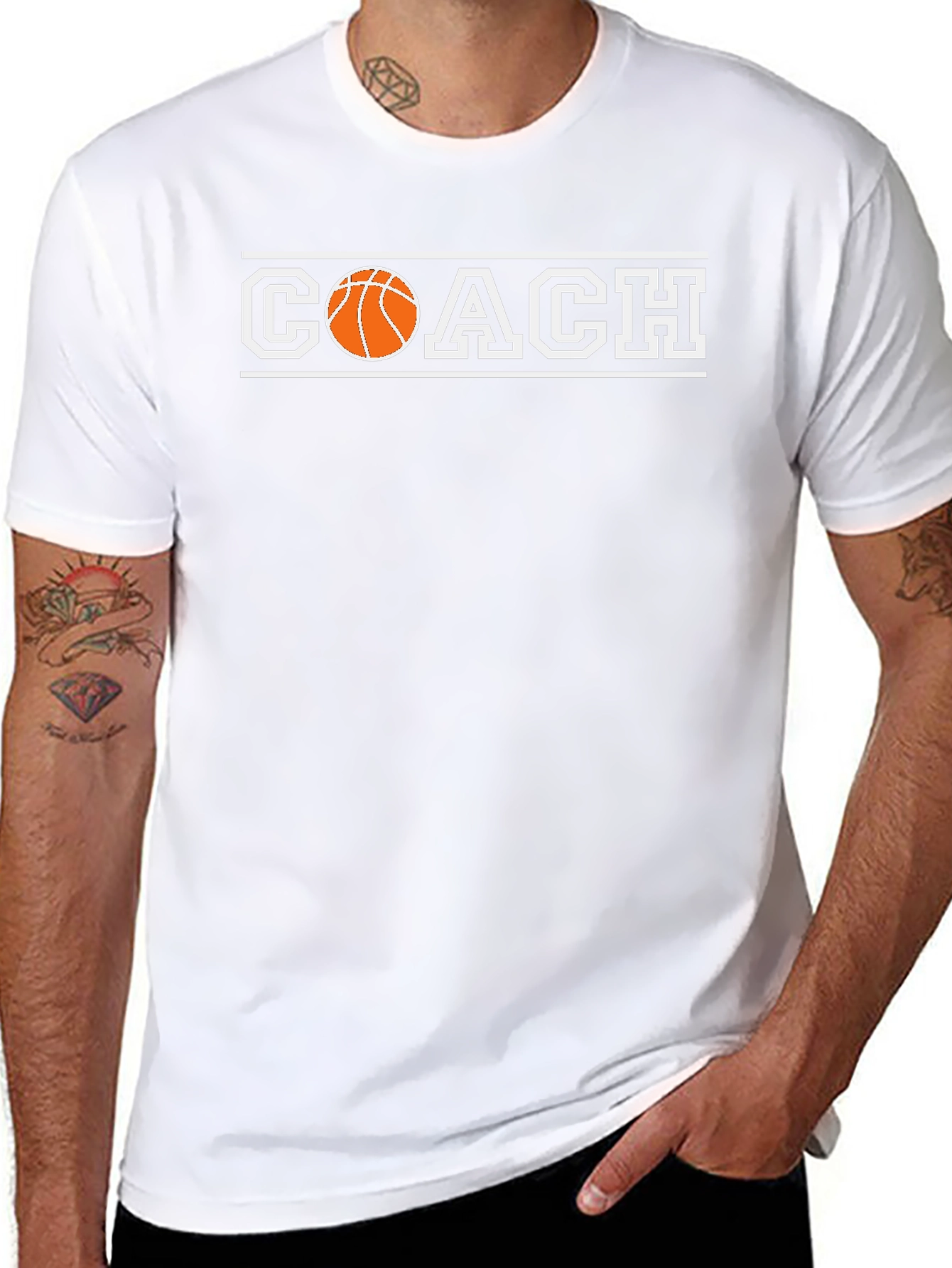 Basketball Coach T-Shirt - Sports Fan Apparel