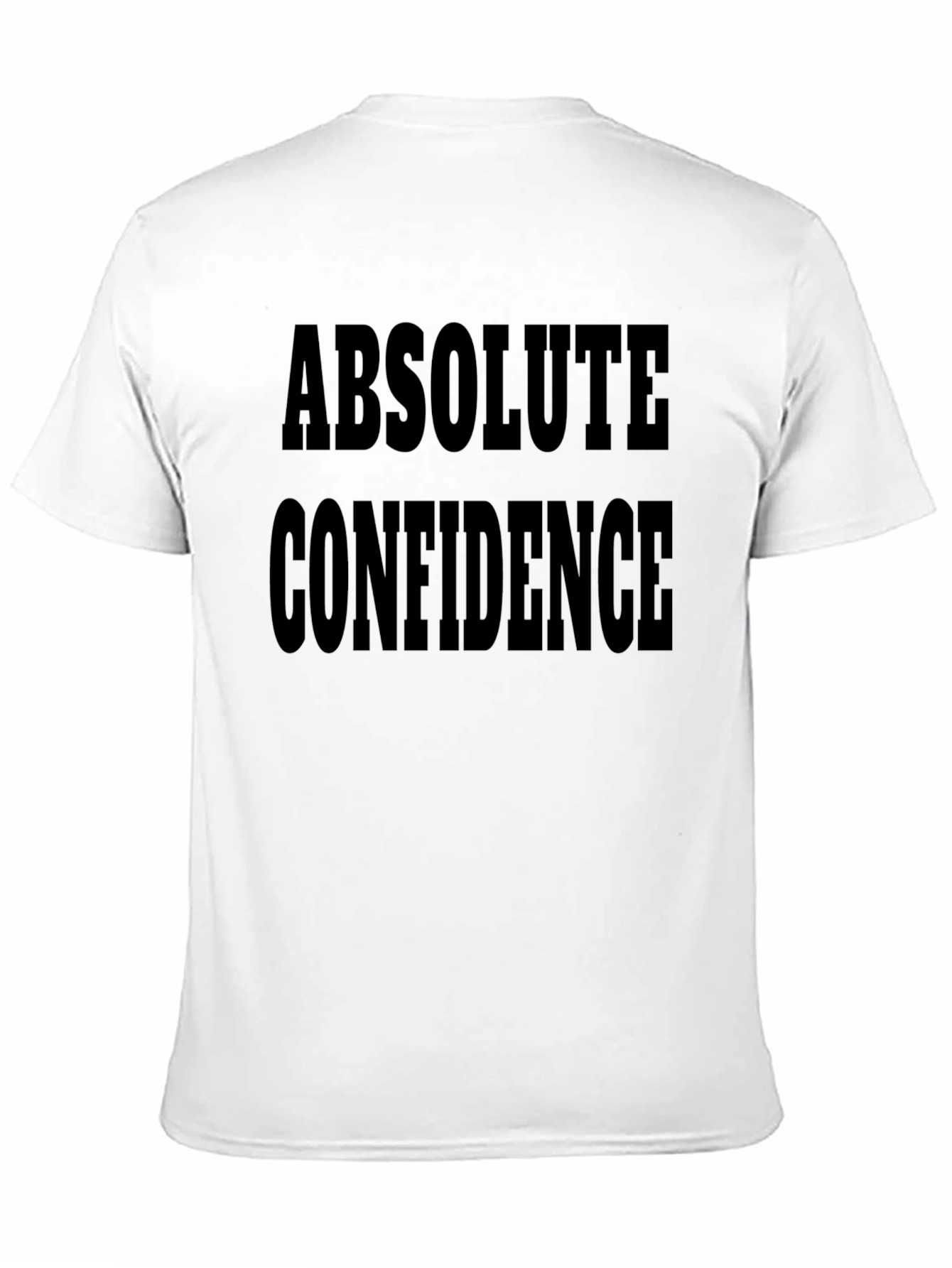 Absolute Confidence Graphic Tee - Black