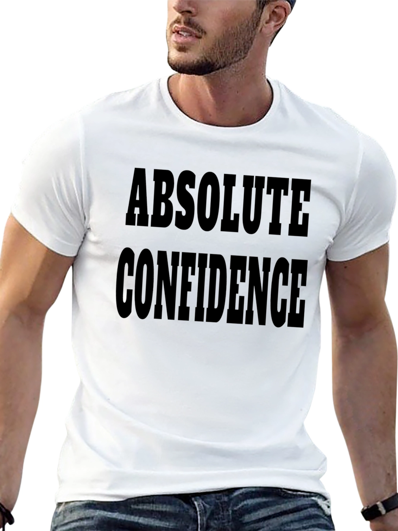 Absolute Confidence Graphic Tee - Black