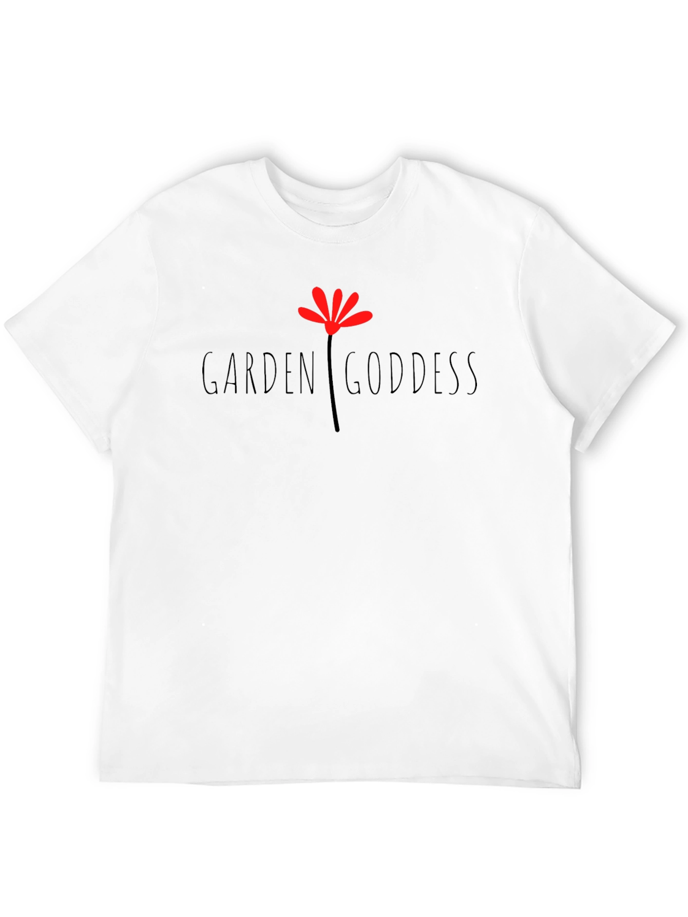 Garden Goddess Graphic T-Shirt