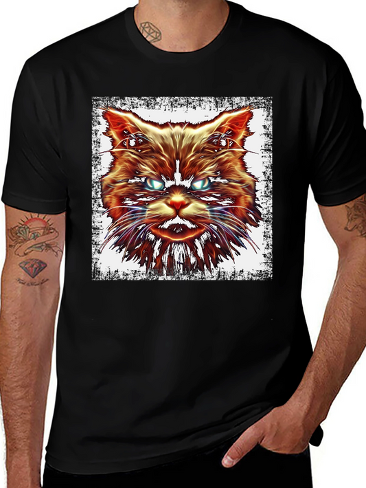 Grumpy Cat Graphic Black T-Shirt