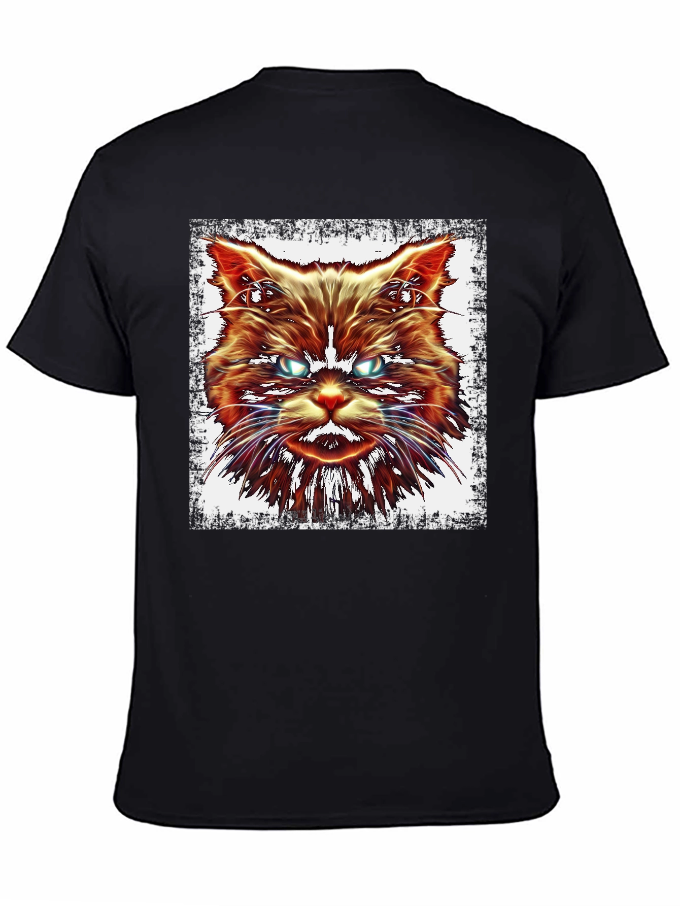 Grumpy Cat Graphic Black T-Shirt