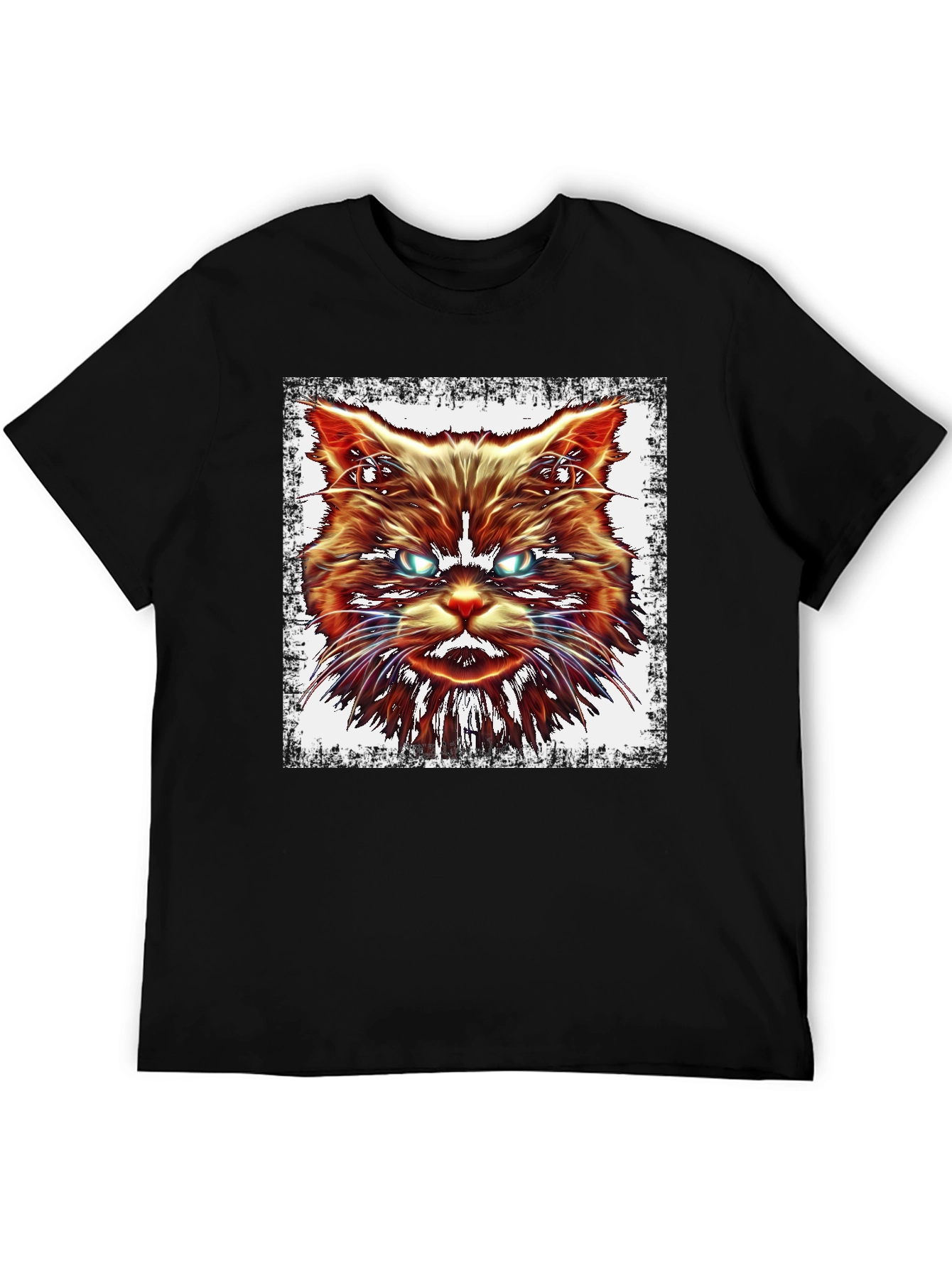Grumpy Cat Graphic Black T-Shirt