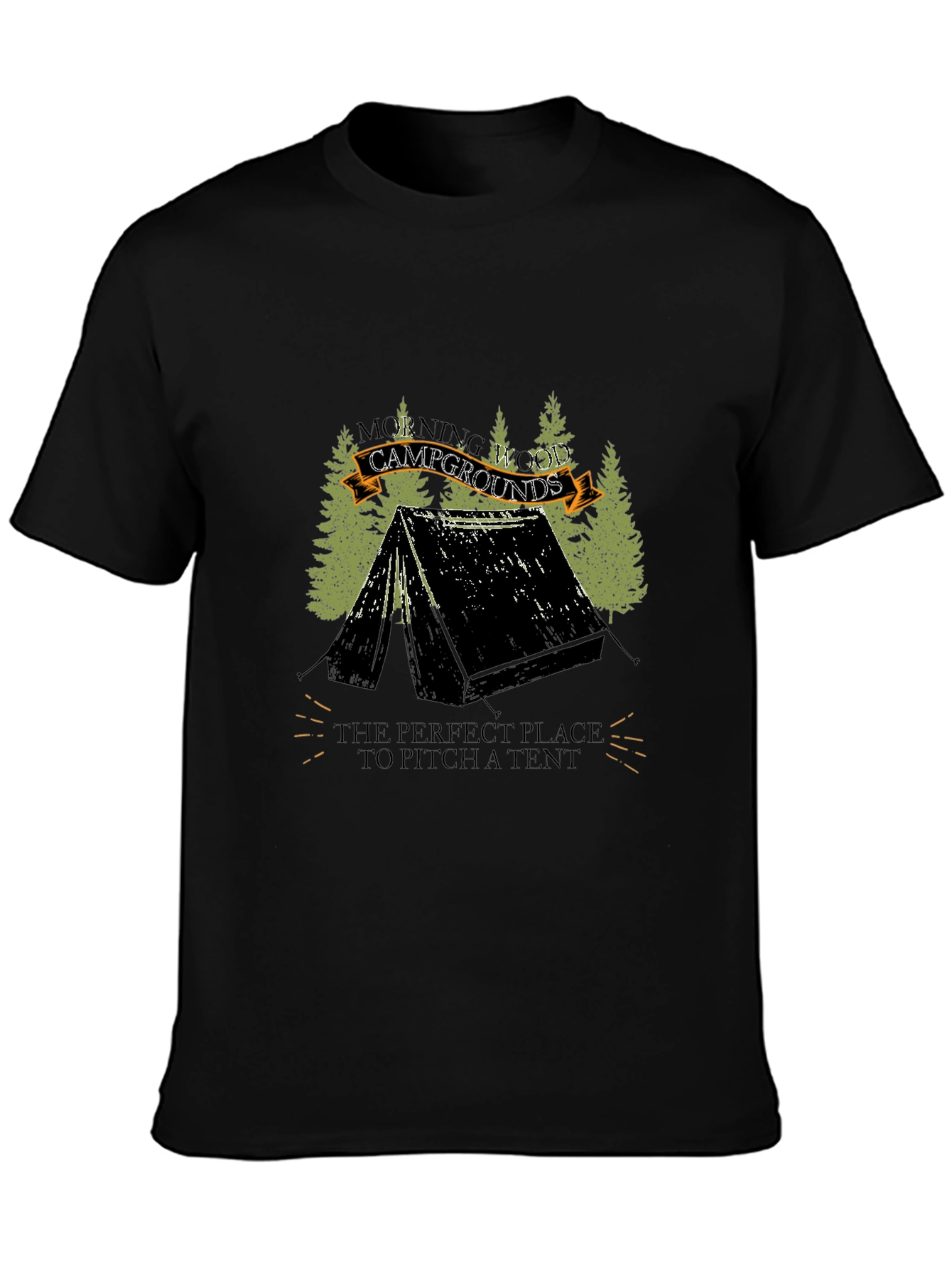 Camping Tent Graphic Tee