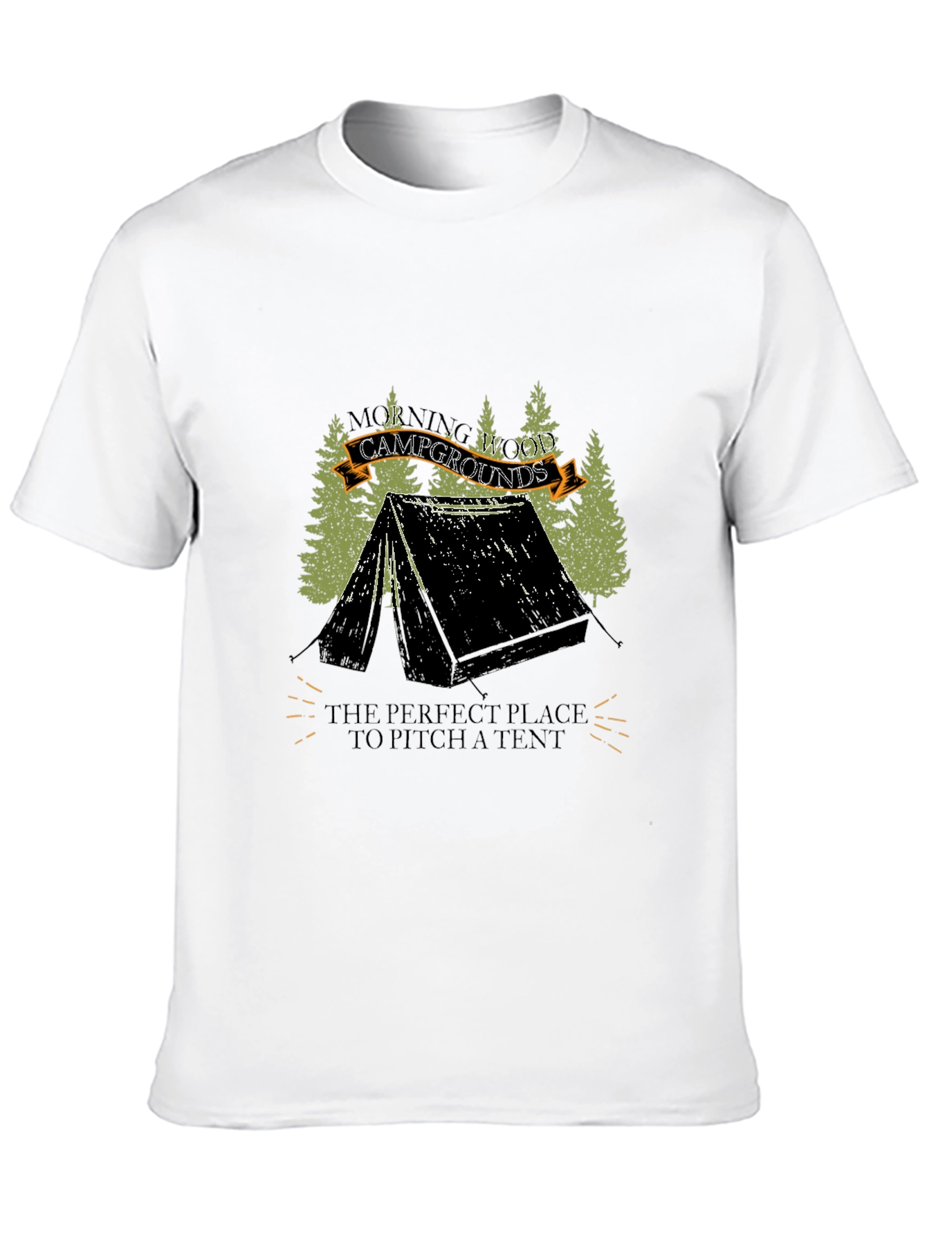Camping Tent Graphic Tee