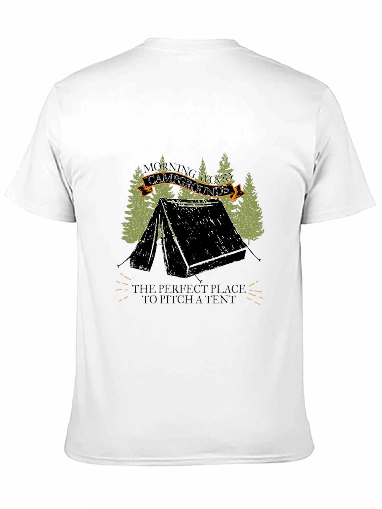 Camping Tent Graphic Tee