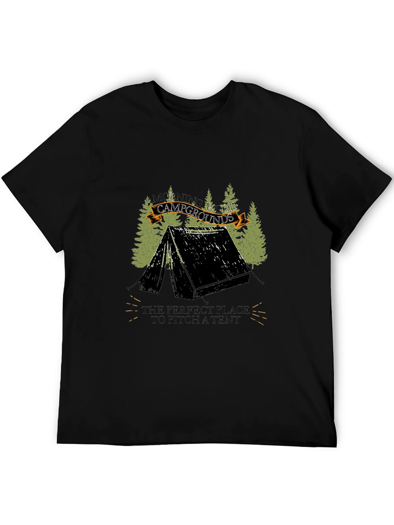 Camping Tent Graphic Tee