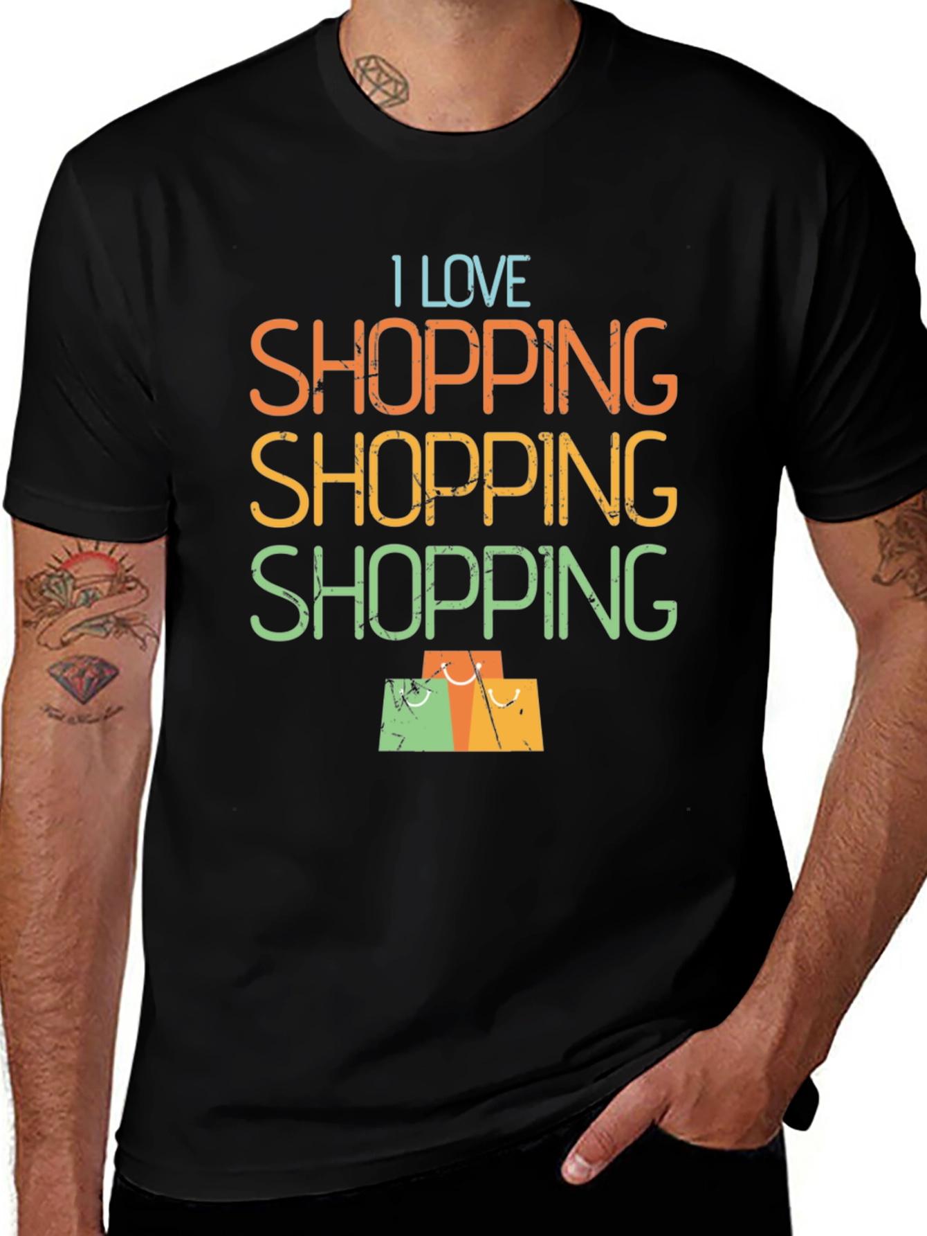 I Love Shopping T-Shirt