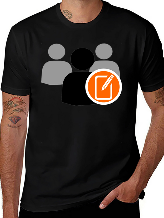 Team Edit Black T-Shirt