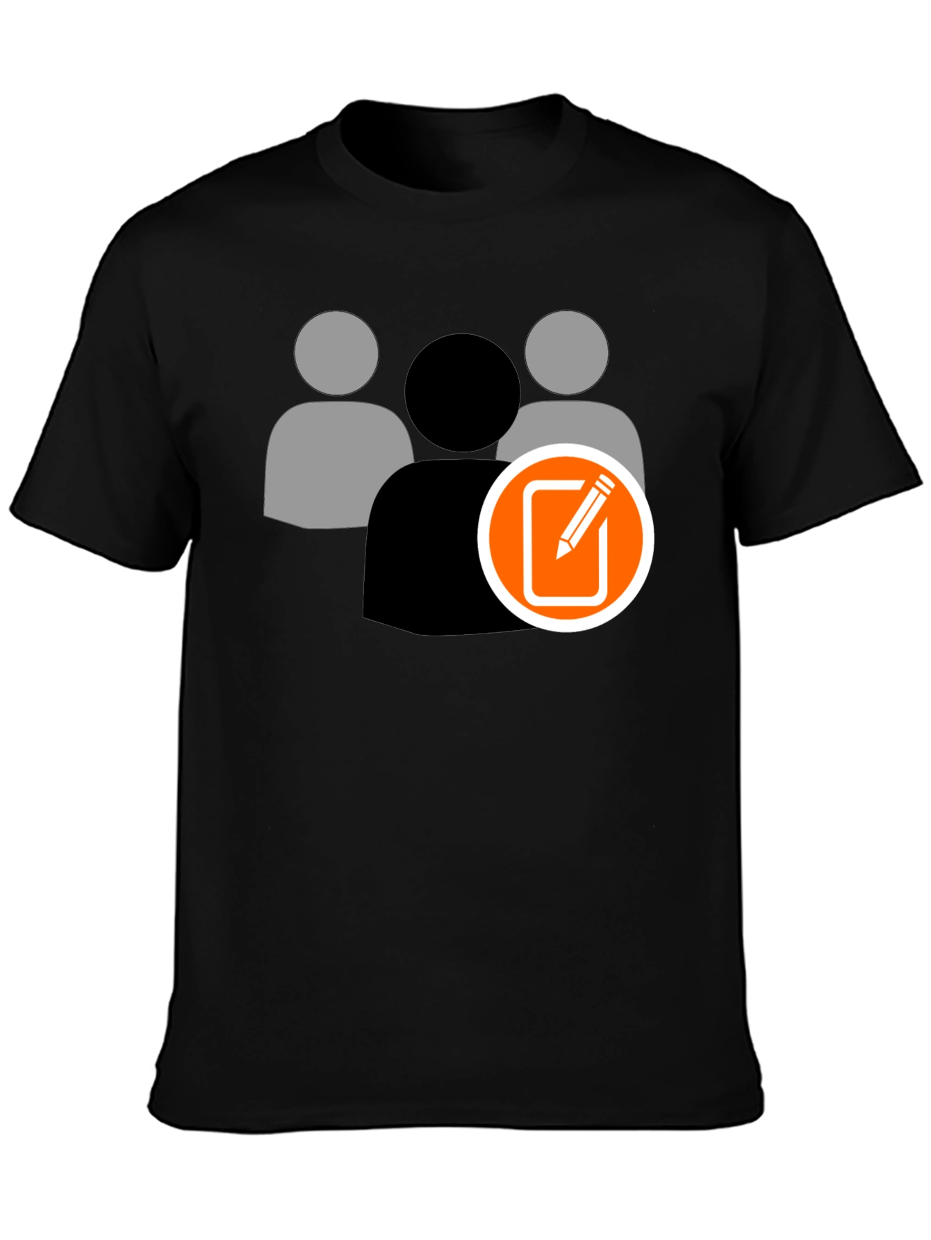 Team Edit Black T-Shirt