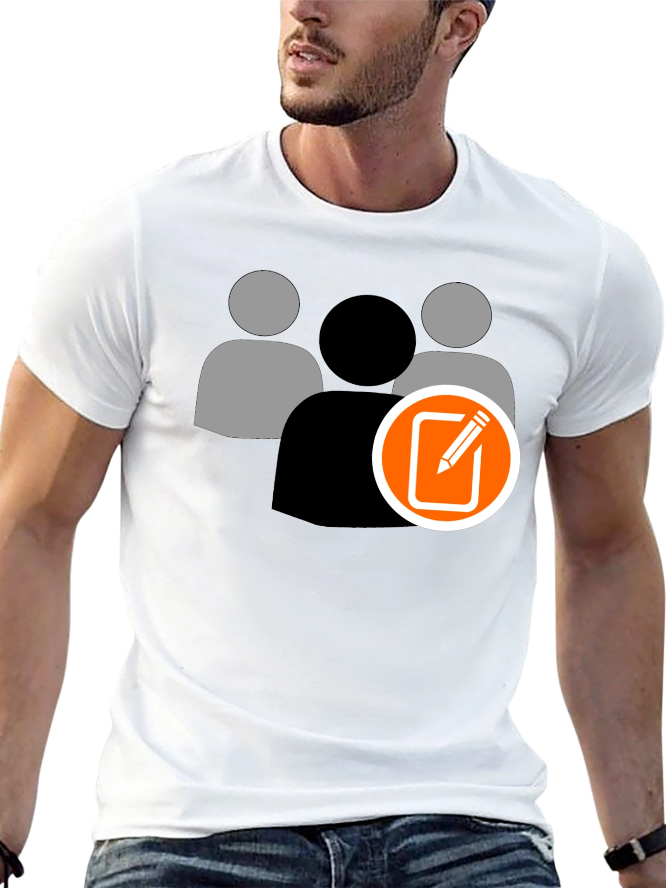 Team Edit Black T-Shirt