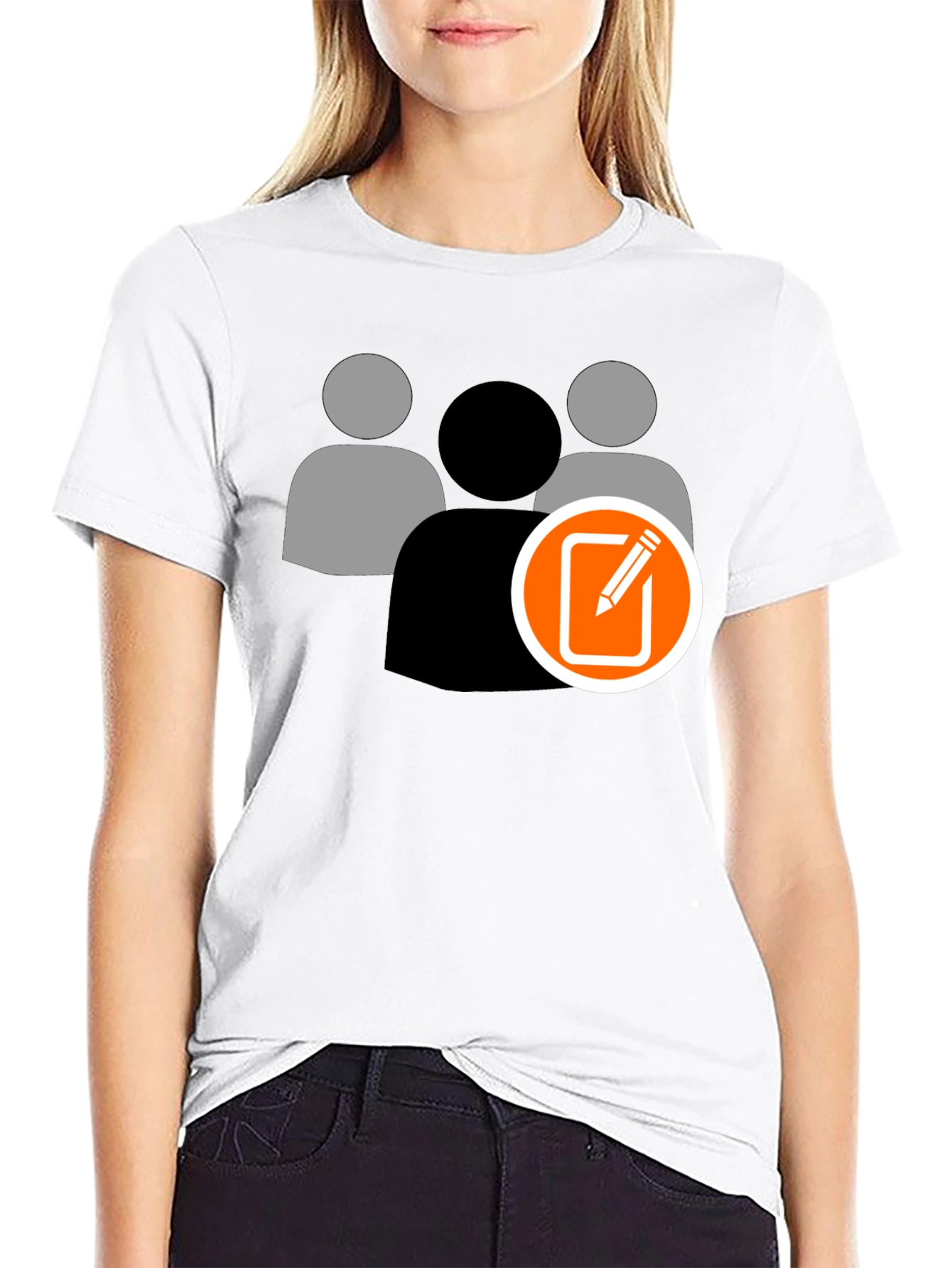 Team Edit Black T-Shirt