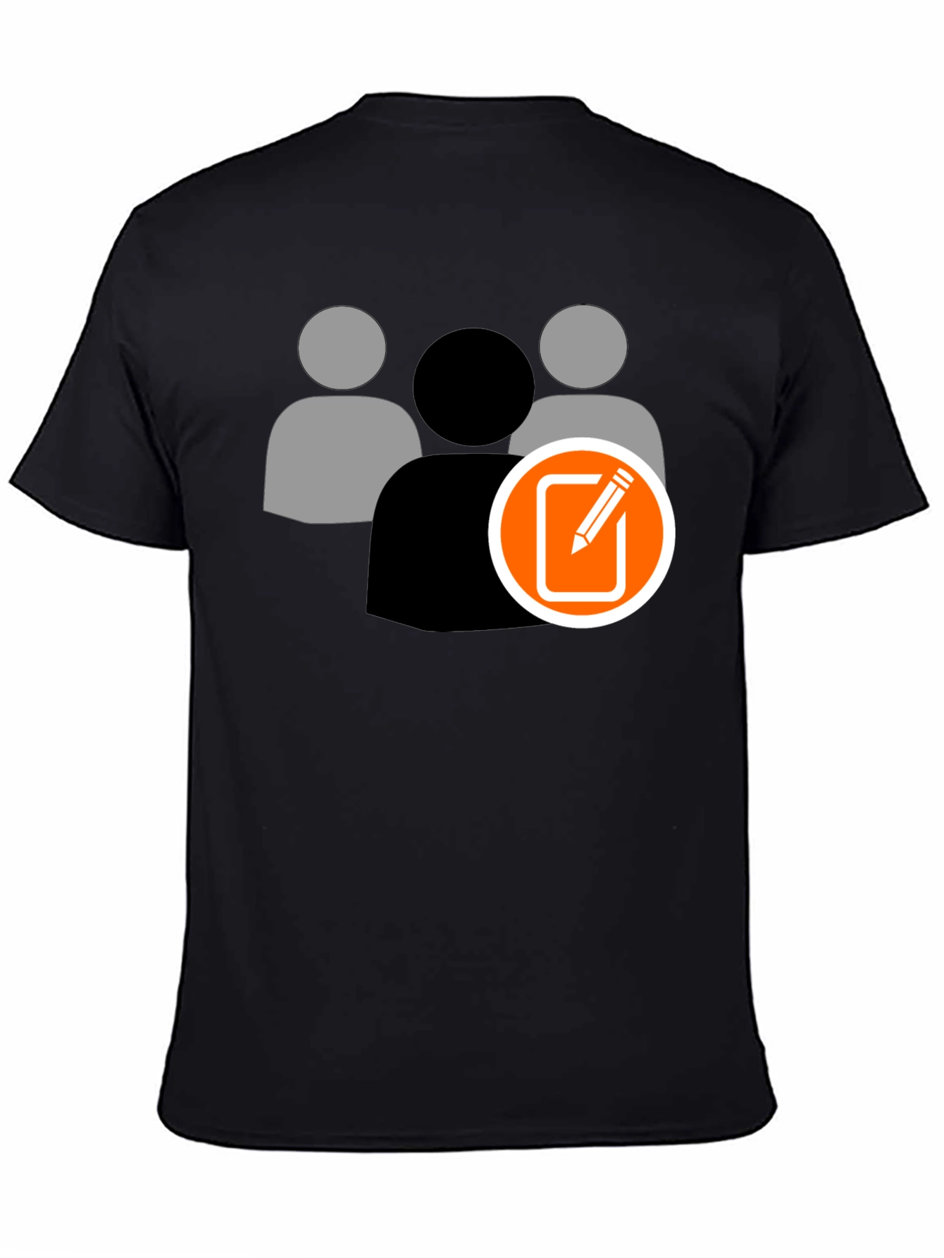 Team Edit Black T-Shirt
