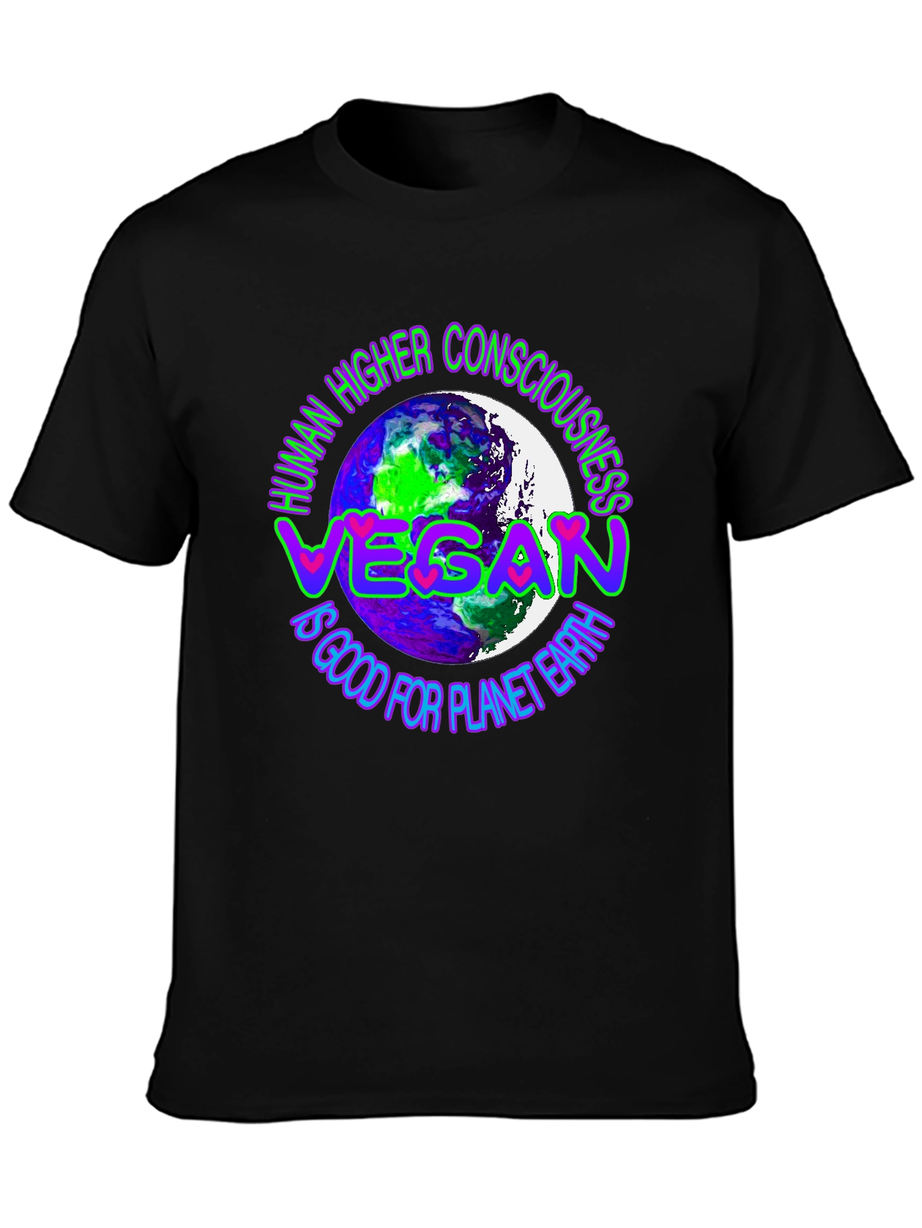Vegan Planet Earth T-Shirt