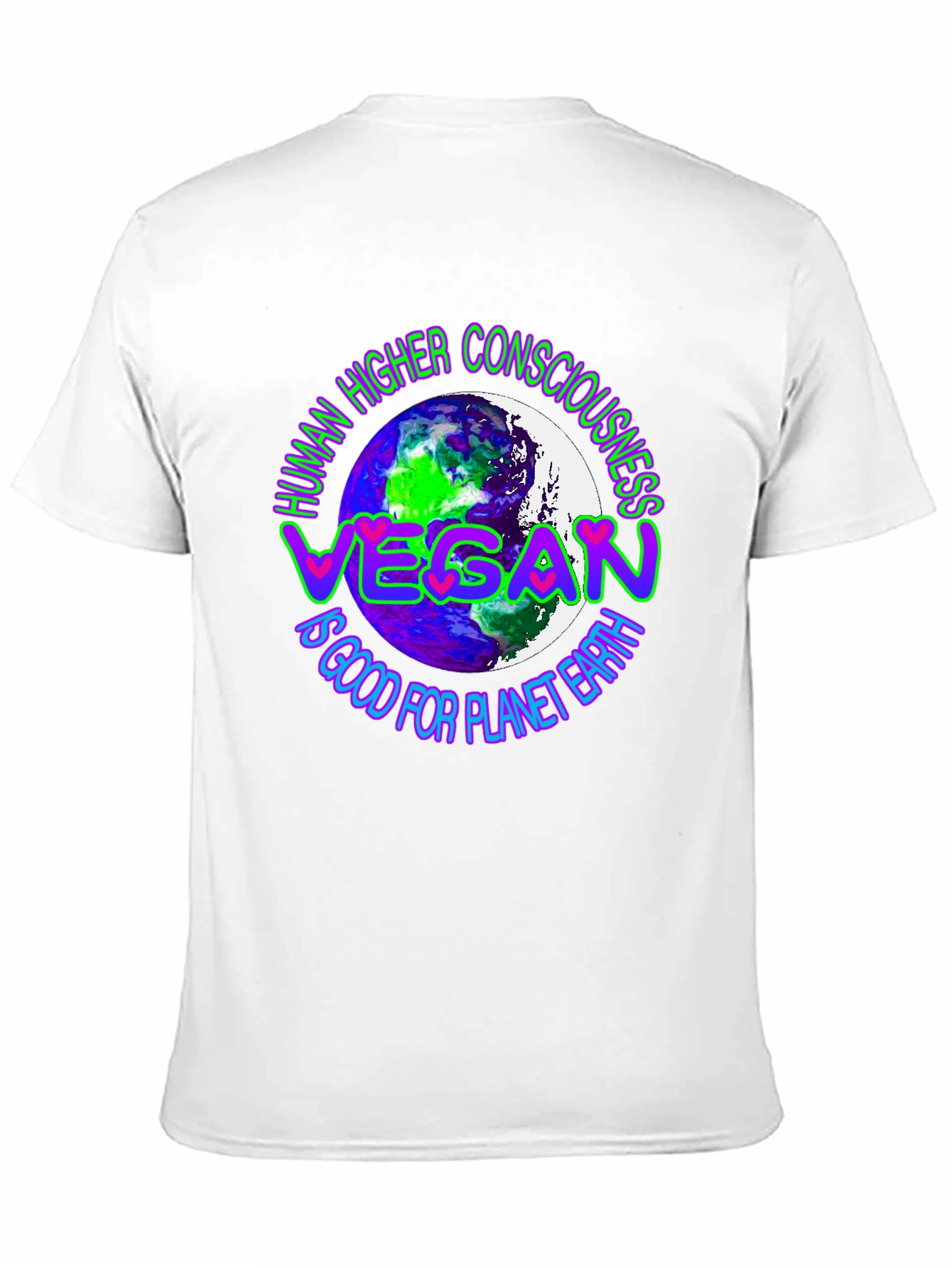 Vegan Planet Earth T-Shirt