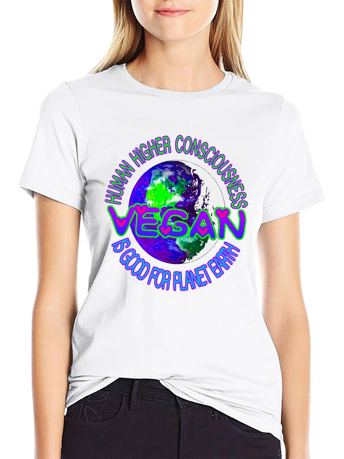 Vegan Planet Earth T-Shirt