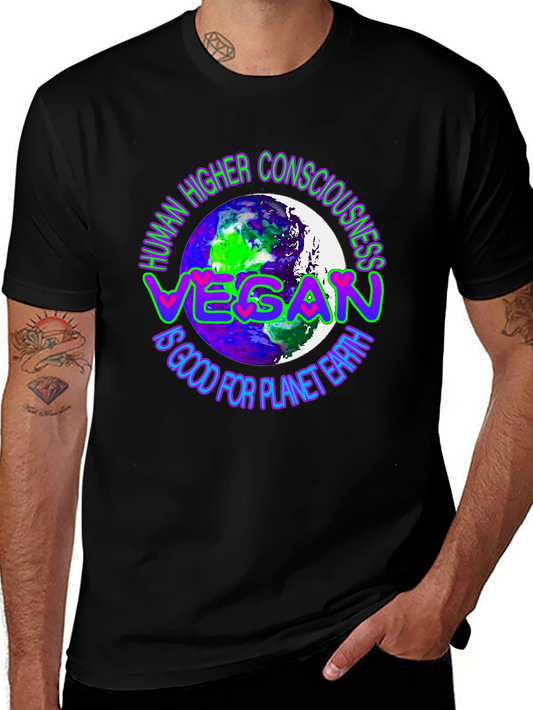 Vegan Planet Earth T-Shirt