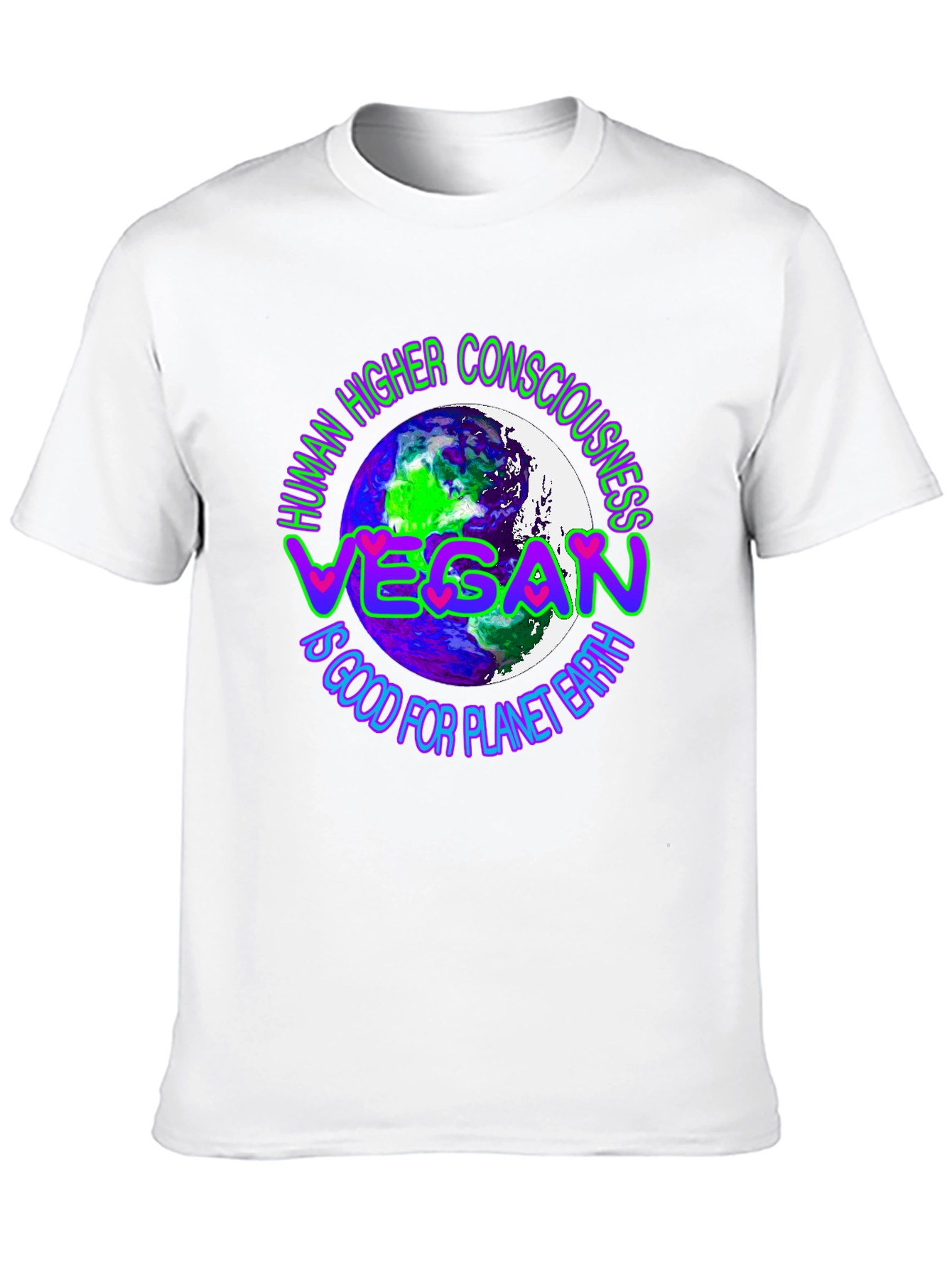 Vegan Planet Earth T-Shirt