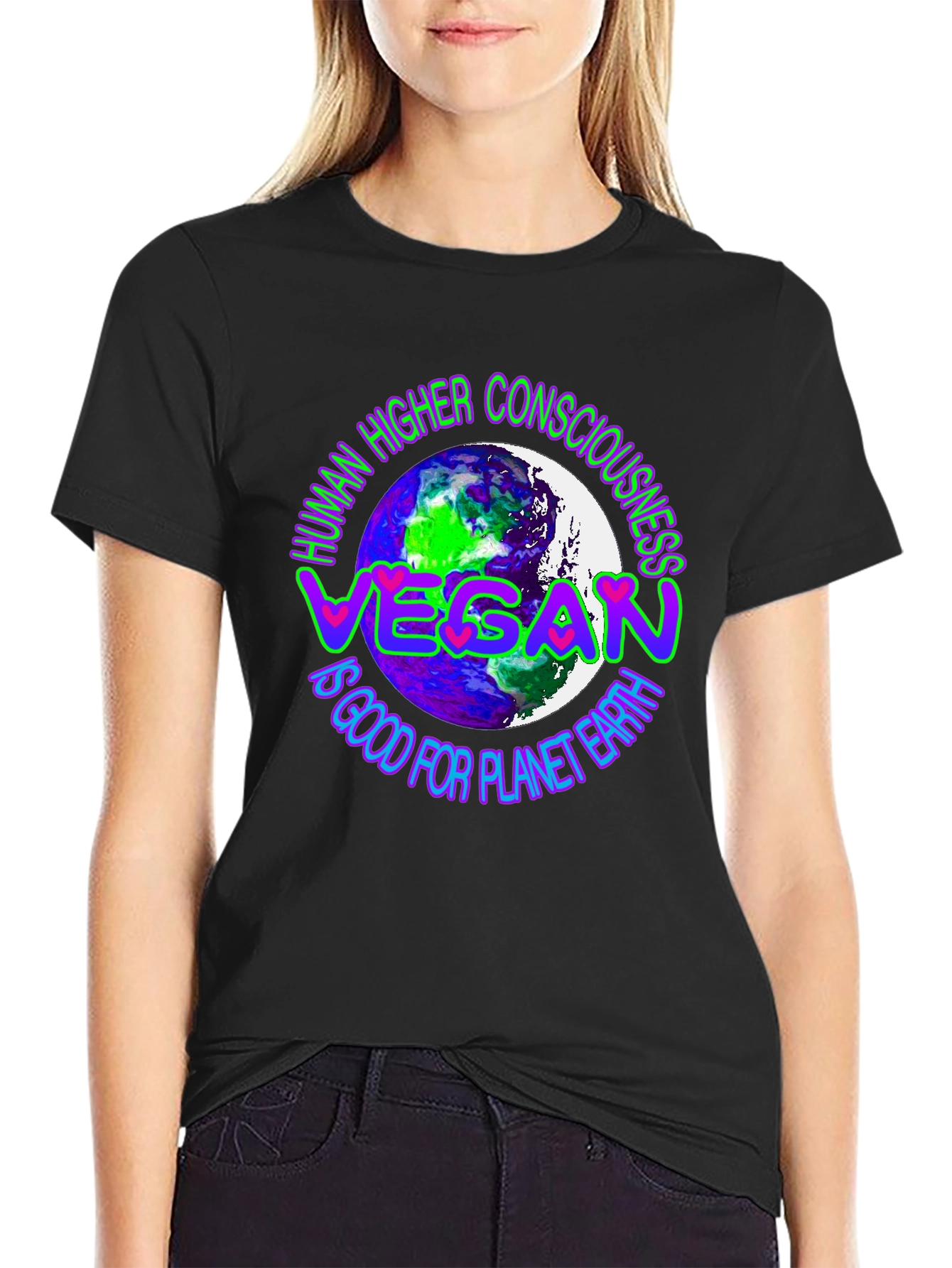 Vegan Planet Earth T-Shirt