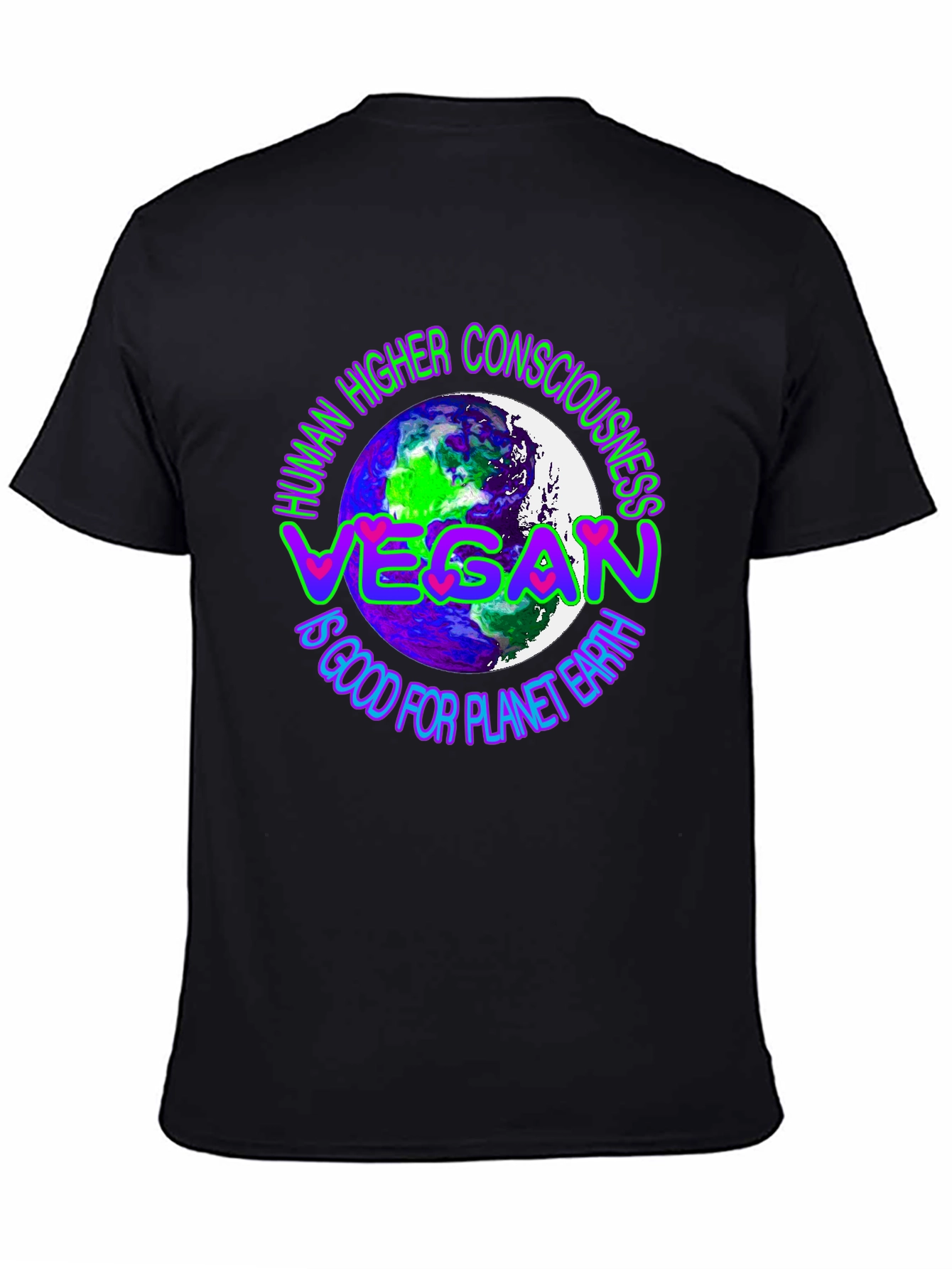 Vegan Planet Earth T-Shirt
