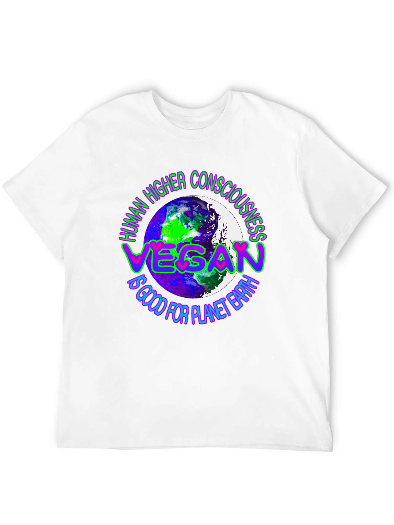 Vegan Planet Earth T-Shirt